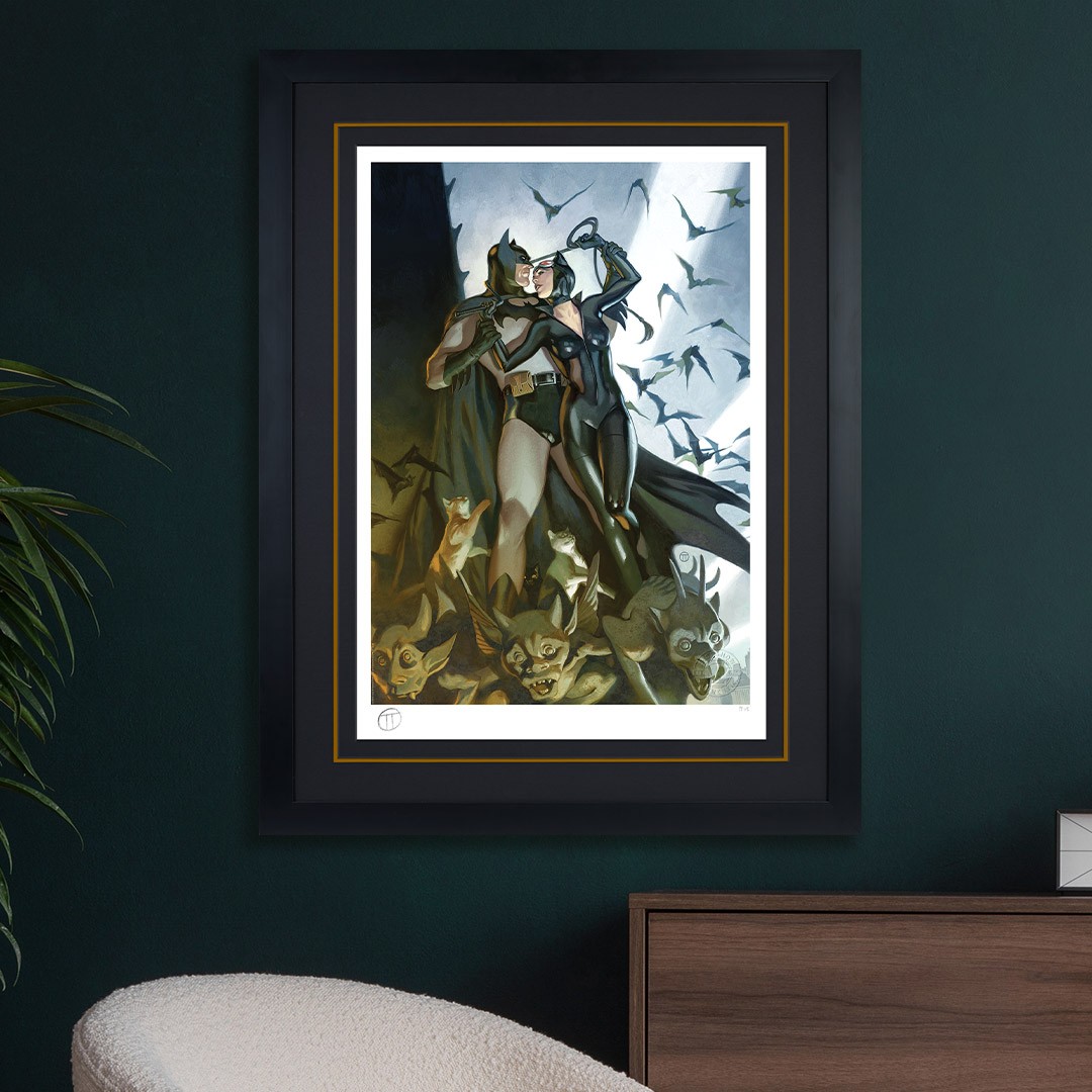 DC Comics Batman & Catwoman Art Print  Exclusive Edition View 1