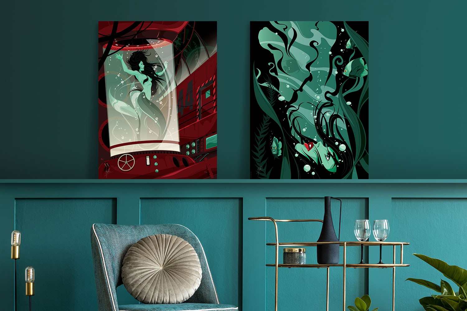 Project Poseidon & Lady of the Lake (Set of 2) Exclusive Edition 
