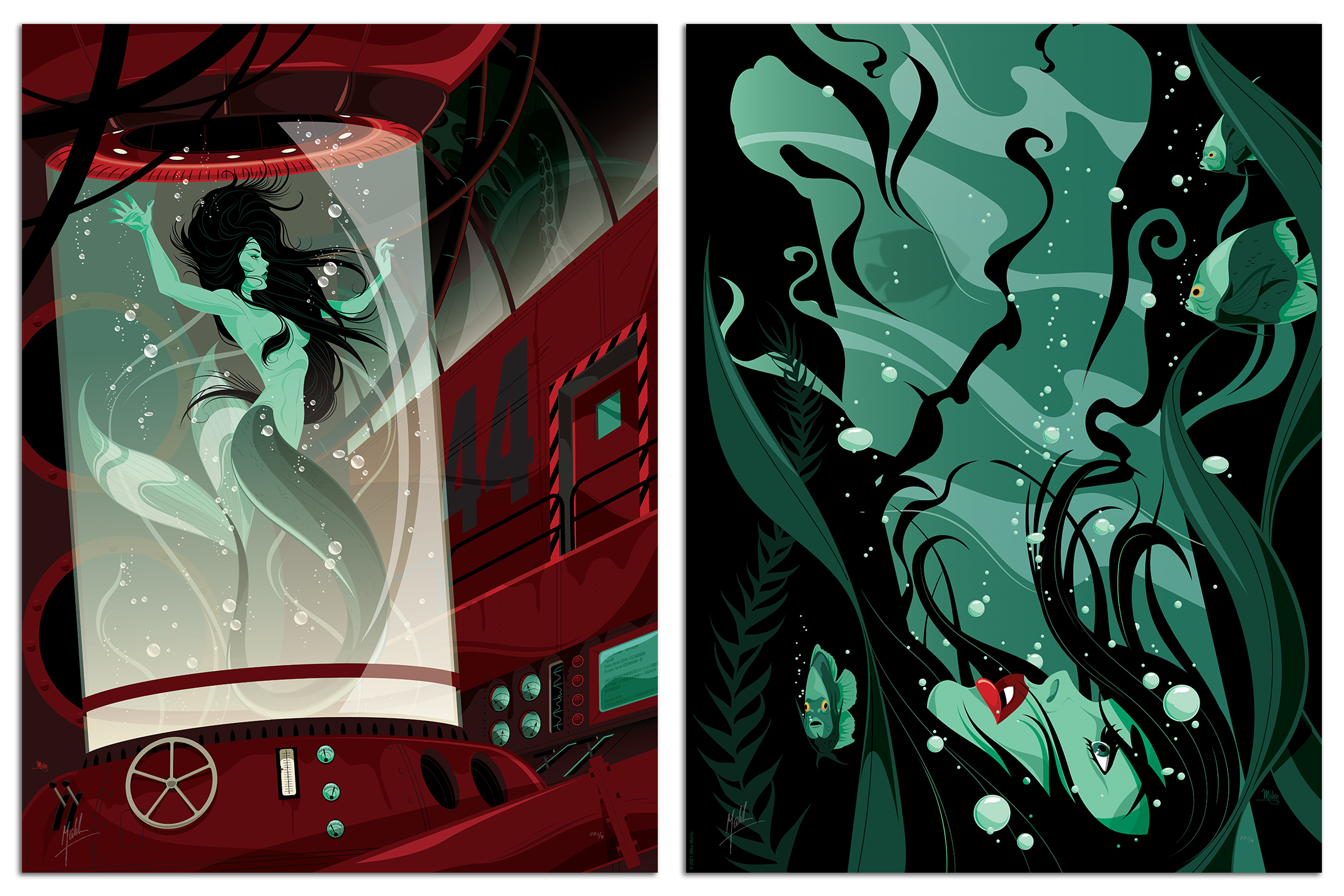 Project Poseidon & Lady of the Lake (Set of 2) Exclusive Edition 
