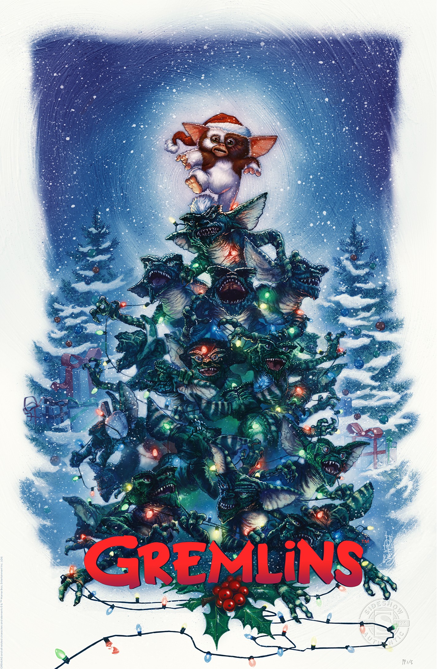 GREMLINS ポスター Gremlins 11x17 Alternative Movie Poster – ChrisButlerDesigns