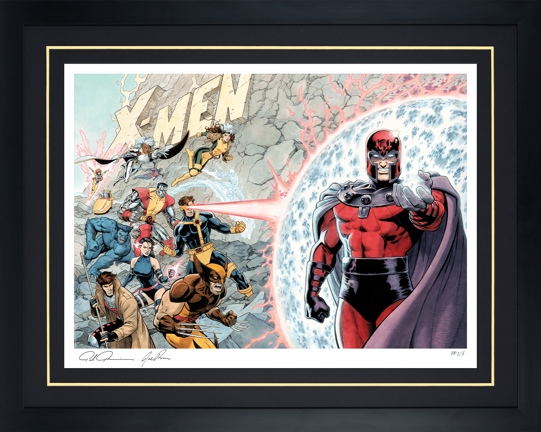 The X-Men #1 Tribute Fine Art Print by Paolo & Joe Rivera
