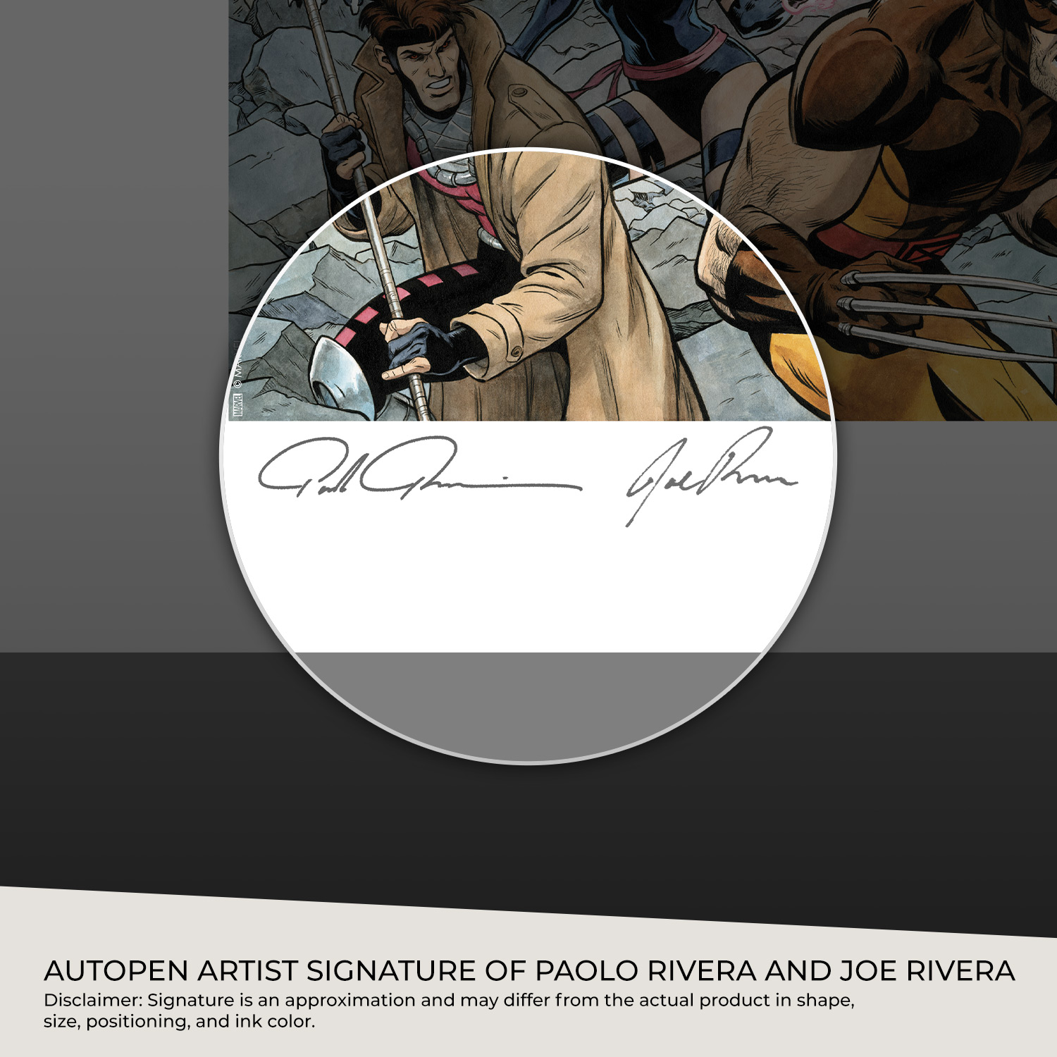 Marvel The X-Men #1 Tribute Art Print  Exclusive Edition View 4