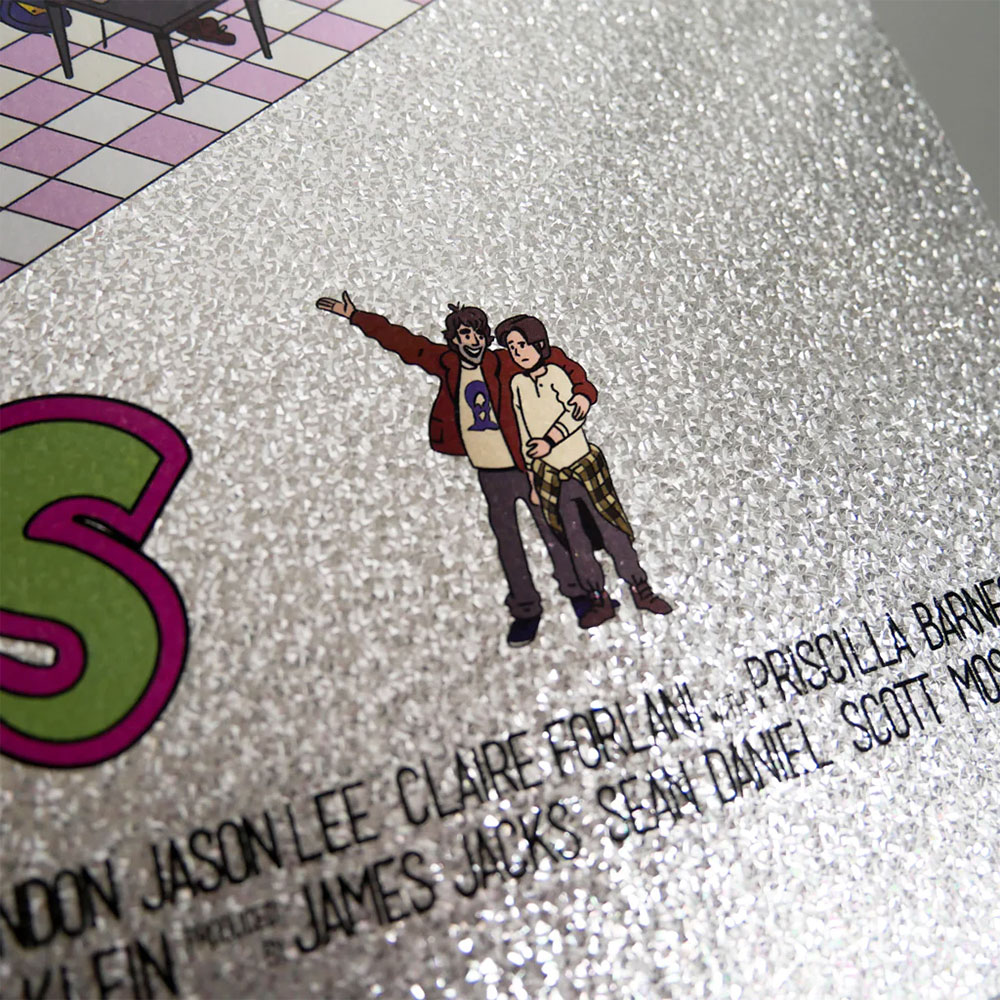 Mallrats Mallrats Movie Poster (Magic Eye Foil Variant) Art Print  View 2