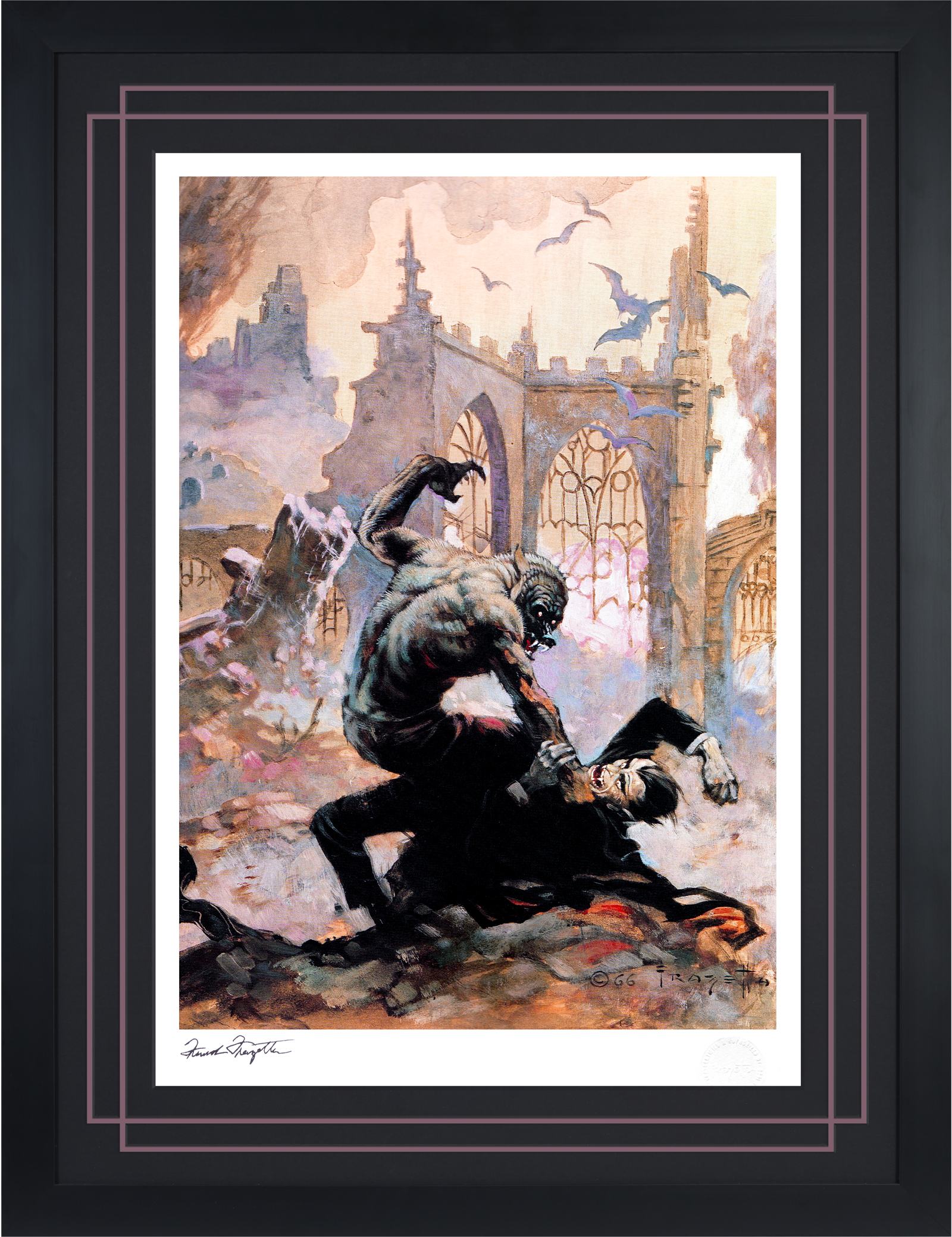 Werewolf and Dracula View 2