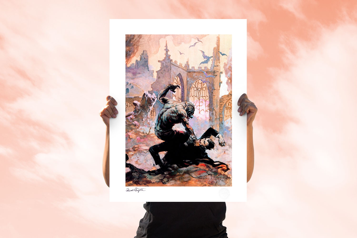 Werewolf and Dracula View 1