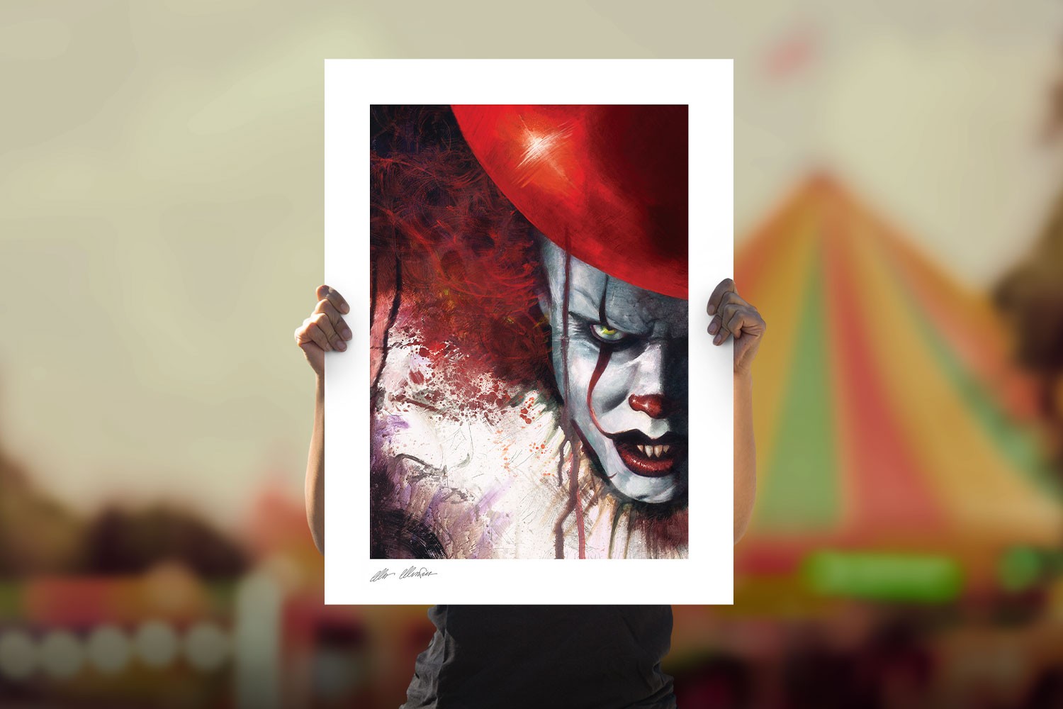 Pennywise Truth or Dare Fine Art Print by Marco Mastrazzo