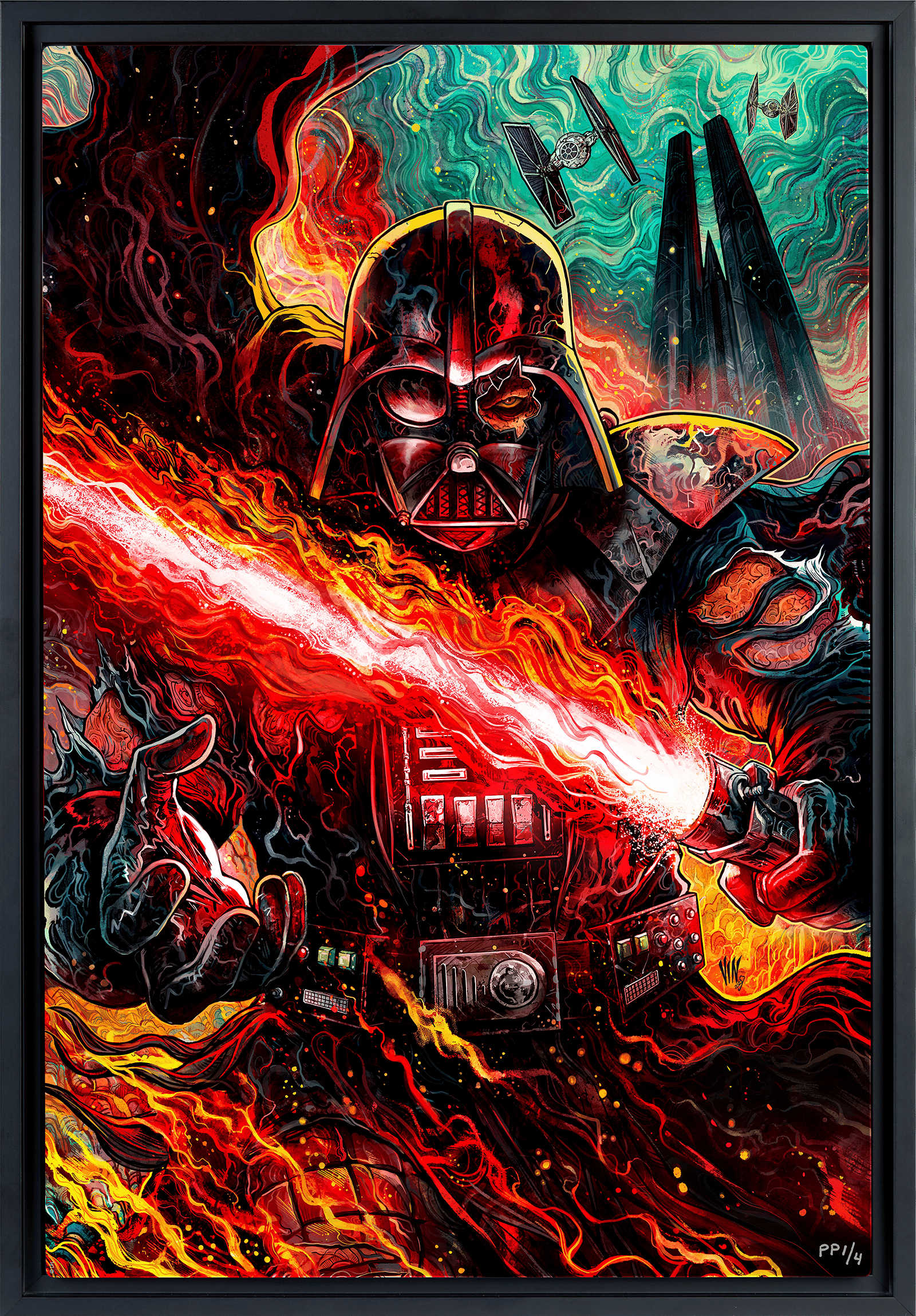 Star Wars Darth Vader™: Dark Lord's Fury Art Print  Exclusive Edition View 4