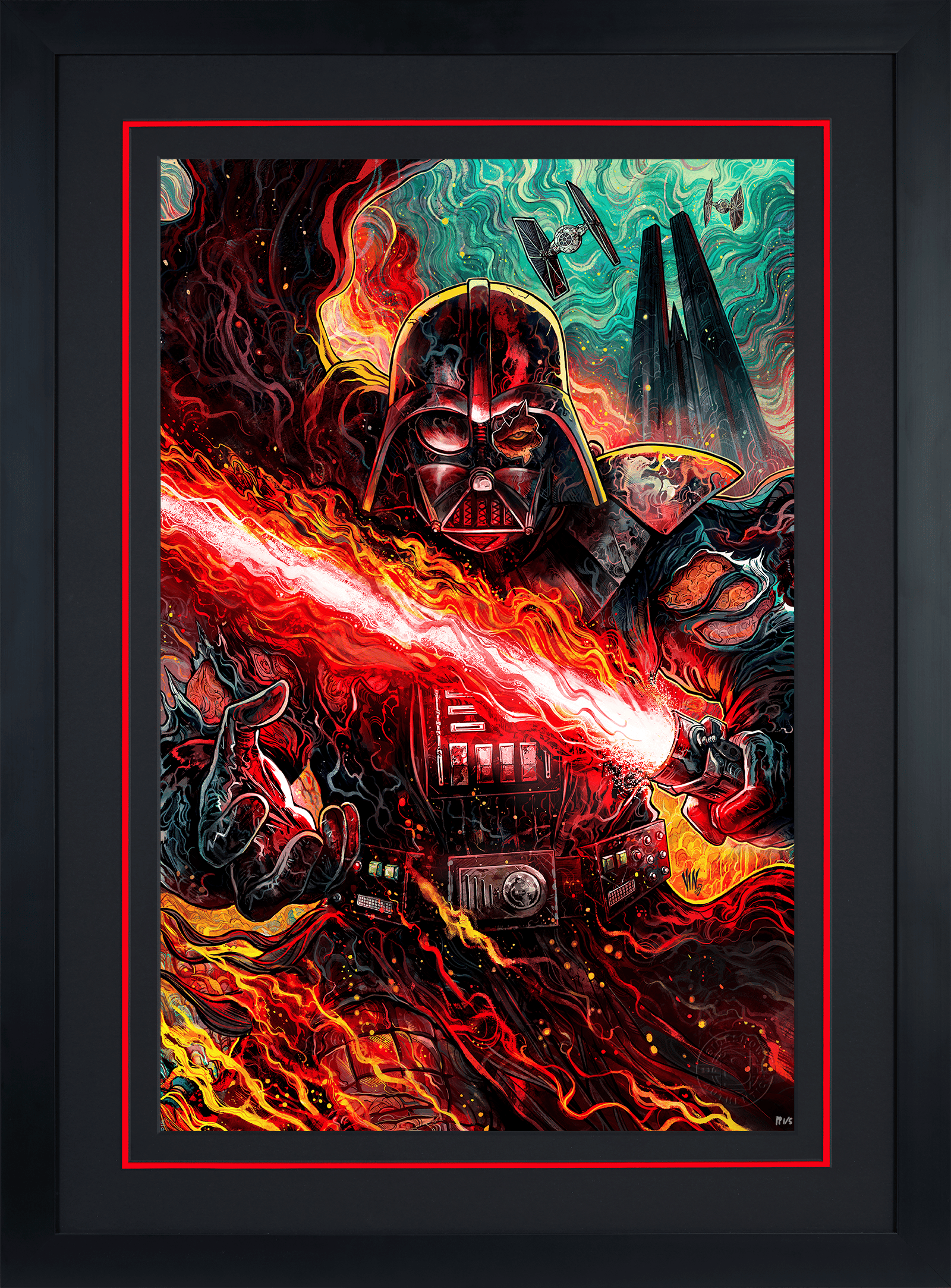 Star Wars Darth Vader™: Dark Lord's Fury Art Print  Exclusive Edition View 5