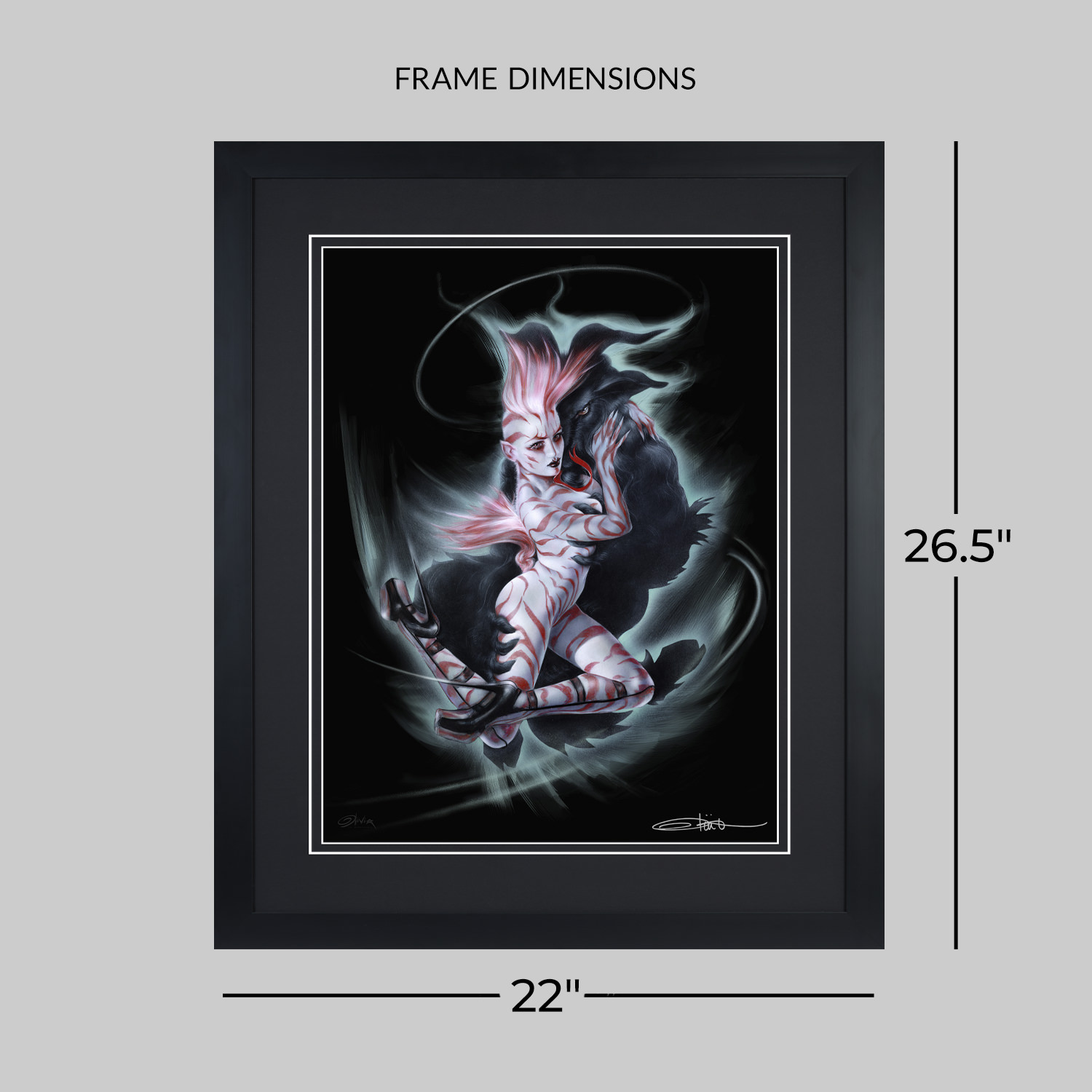 Olivia De Berardinis Dancing with the Devil Art Print  Exclusive Edition View 2