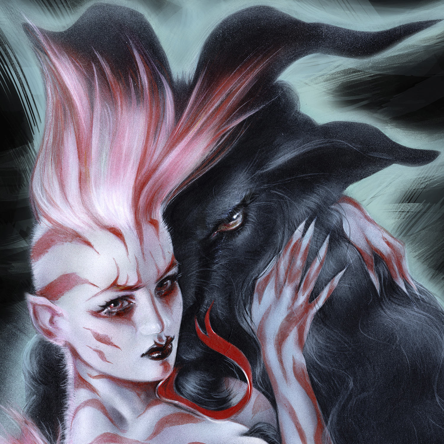 Olivia De Berardinis Dancing with the Devil Art Print  Exclusive Edition View 3