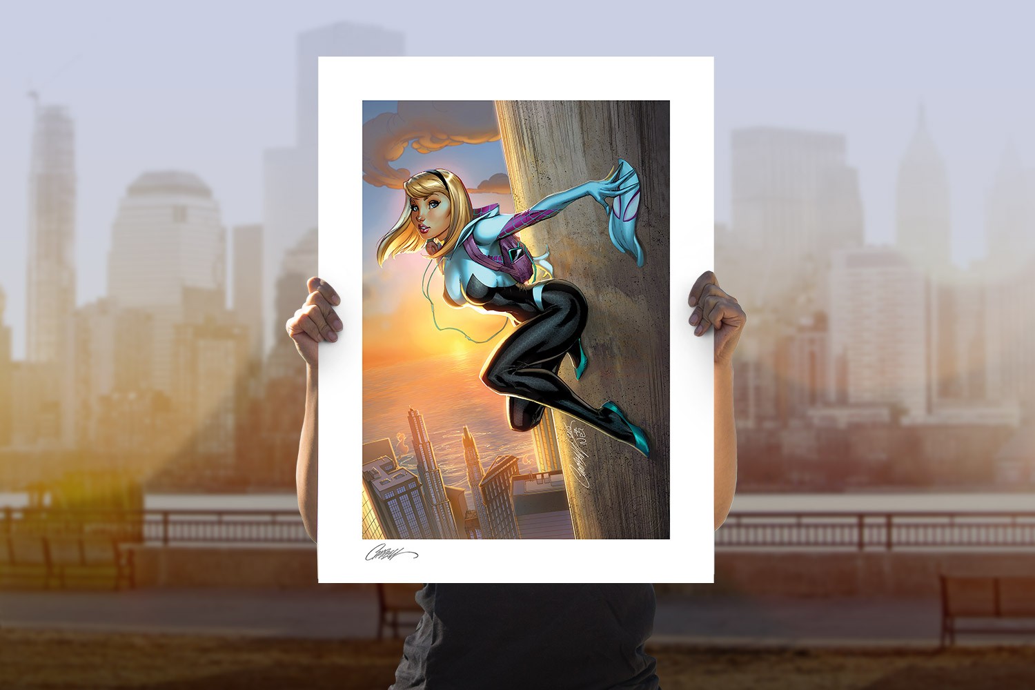 Spider-Gwen #1 Fine Art Print By J. Scott Campbell
