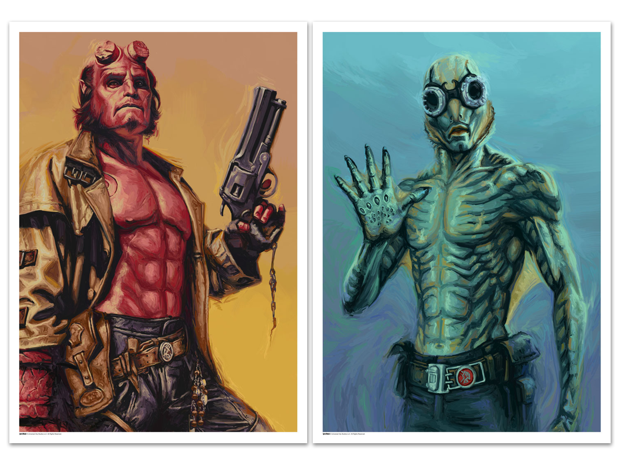 Hellboy II: The Golden Army Portrait Set