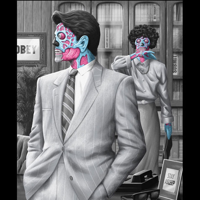 They Live They Live Black Variant (Editions) Movie Poster  View 3