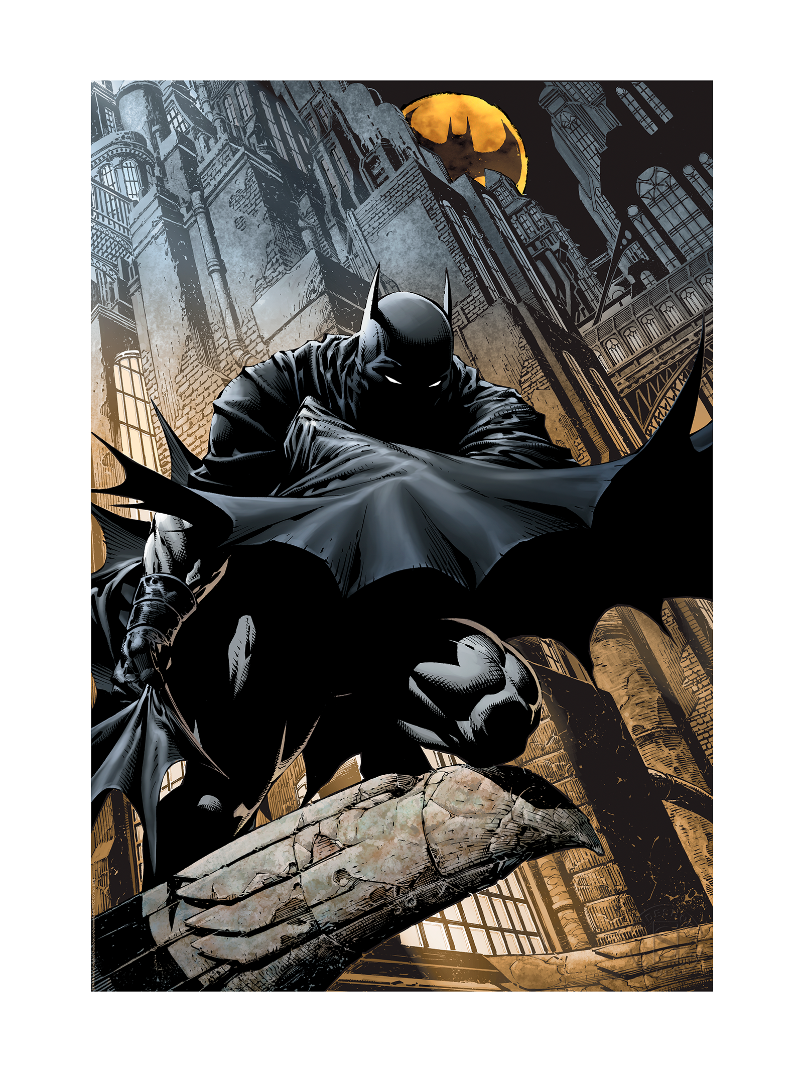 Batman™ #700 Fine Art Print by David Finch | Sideshow Collectibles