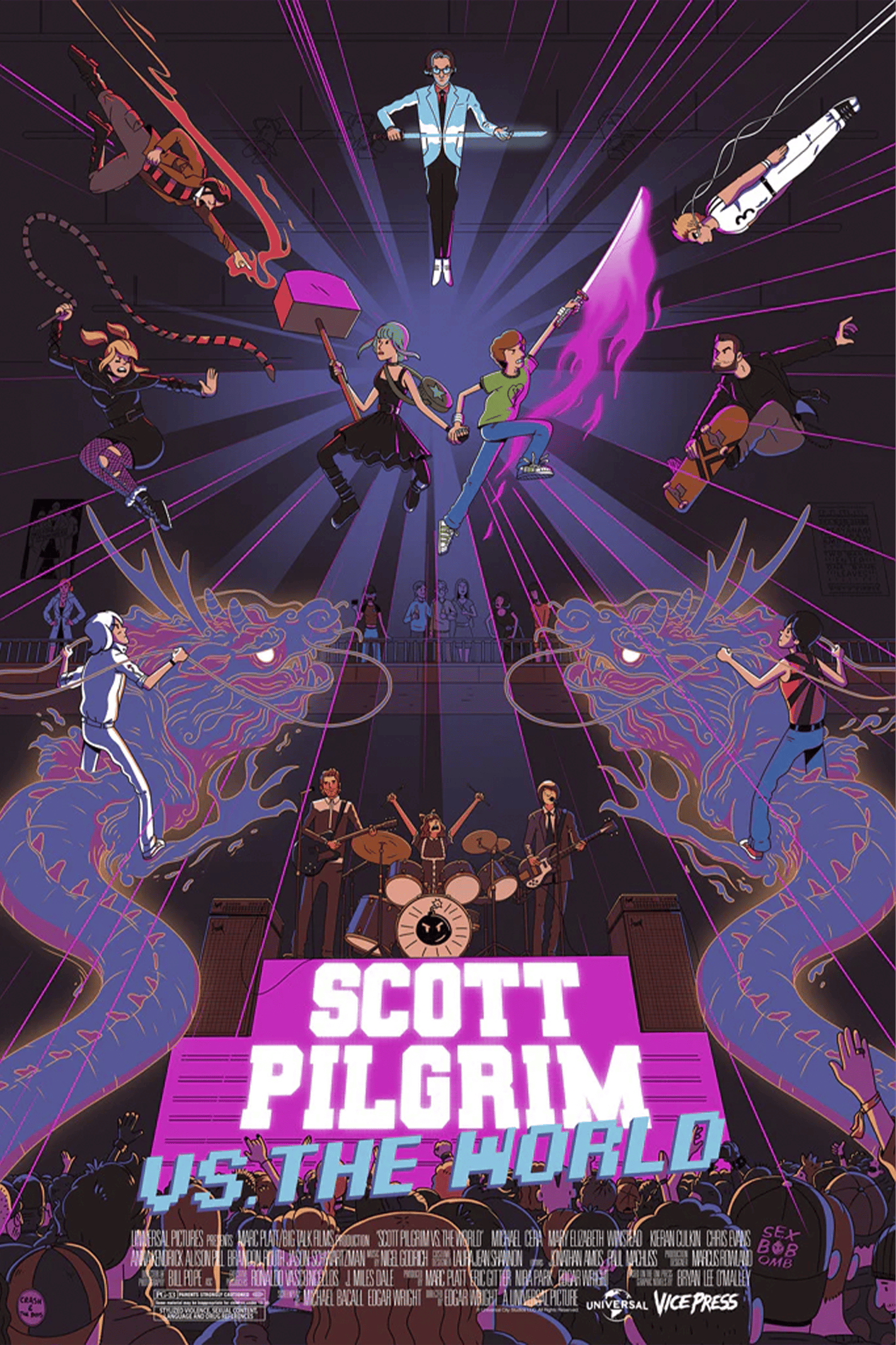 Scott Pilgrim Scott Pilgrim Vs the World Movie Poster  View 3