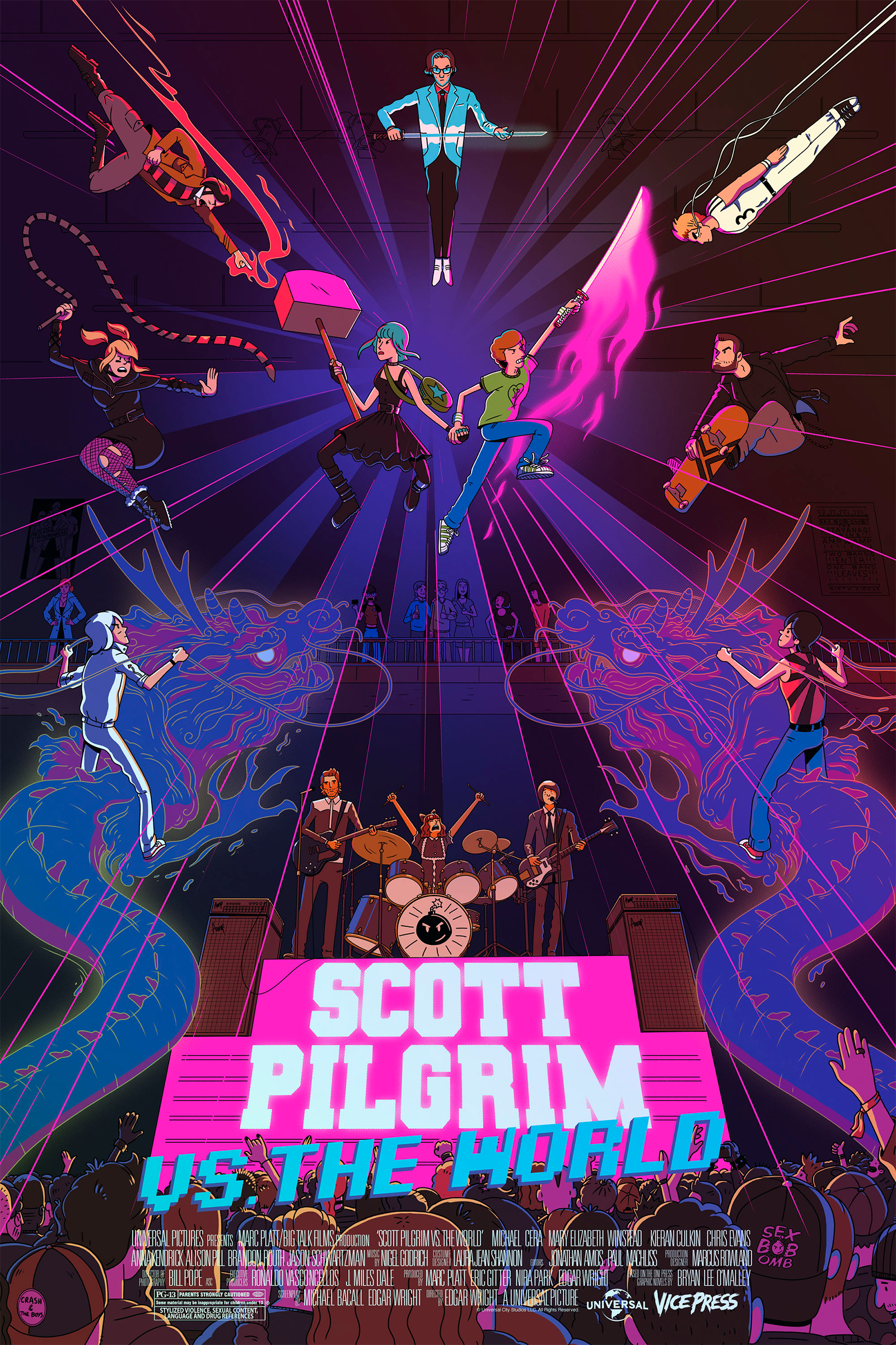 Scott Pilgrim vs The World Foil Variant