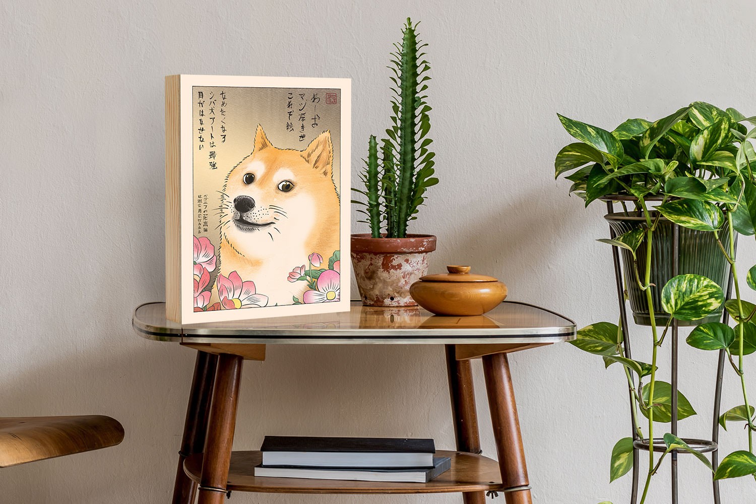 Doge Natural Canvas Fine Art Print by Sideshow | Sideshow Collectibles