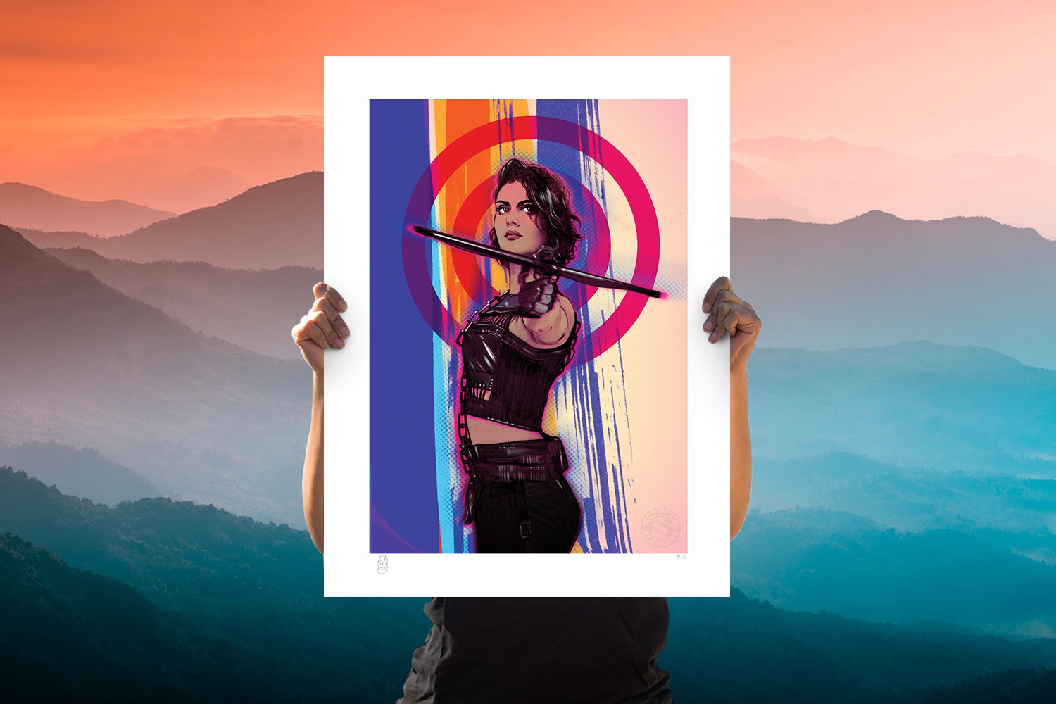 DC Comics Birds of Prey: Huntress Art Print  View 1