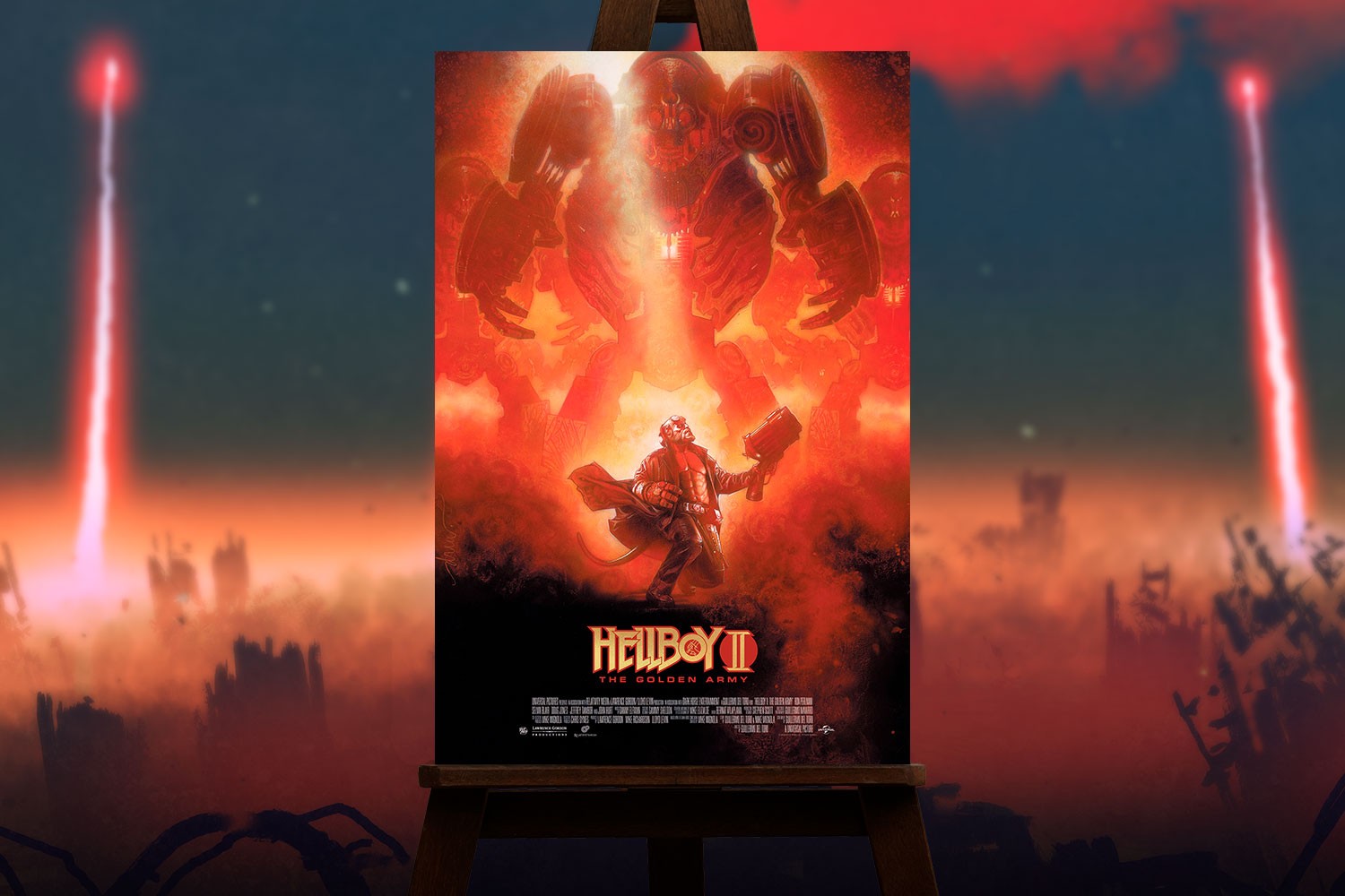 Hellboy II: The Golden Army (Hot Foil Title) View 1