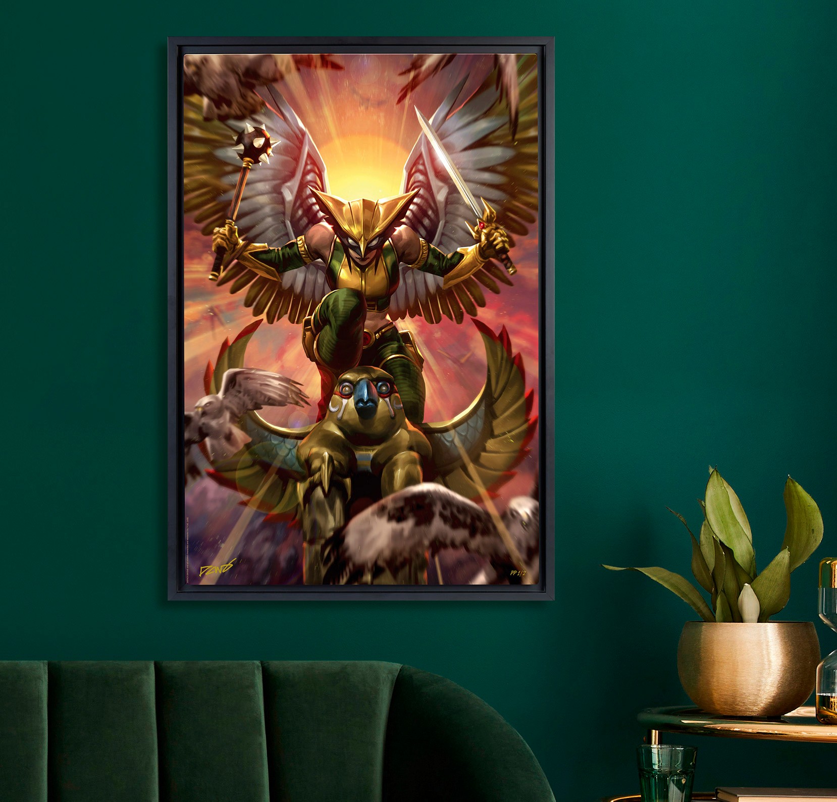 DC Comics Hawkgirl™ Art Print  Exclusive Edition View 1