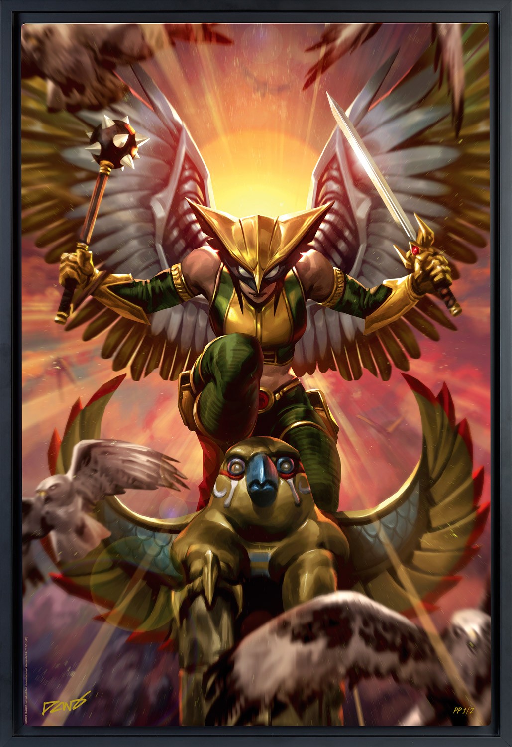 DC Comics Hawkgirl™ Art Print  Exclusive Edition View 6