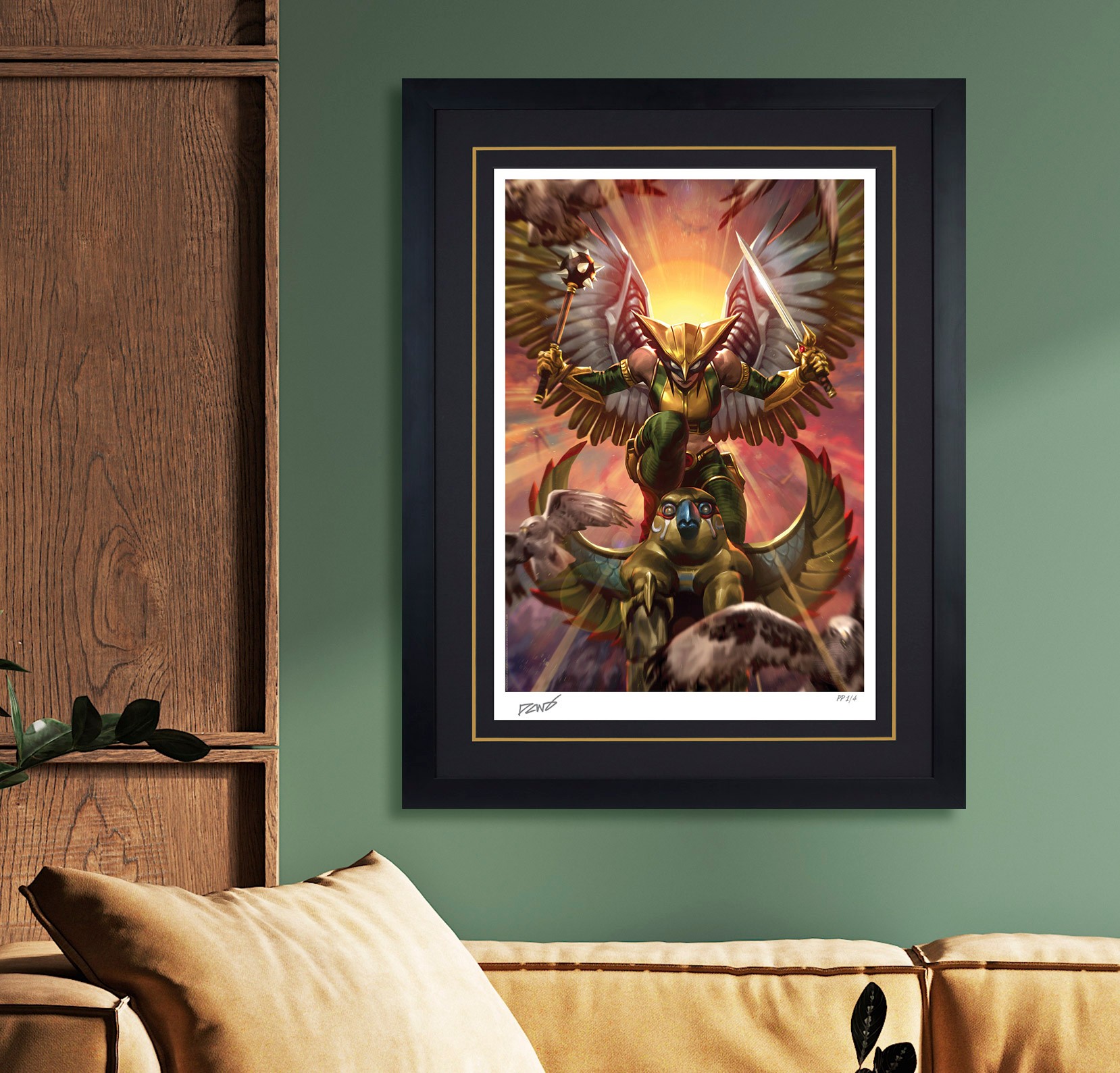DC Comics Hawkgirl™ Art Print  Exclusive Edition View 1