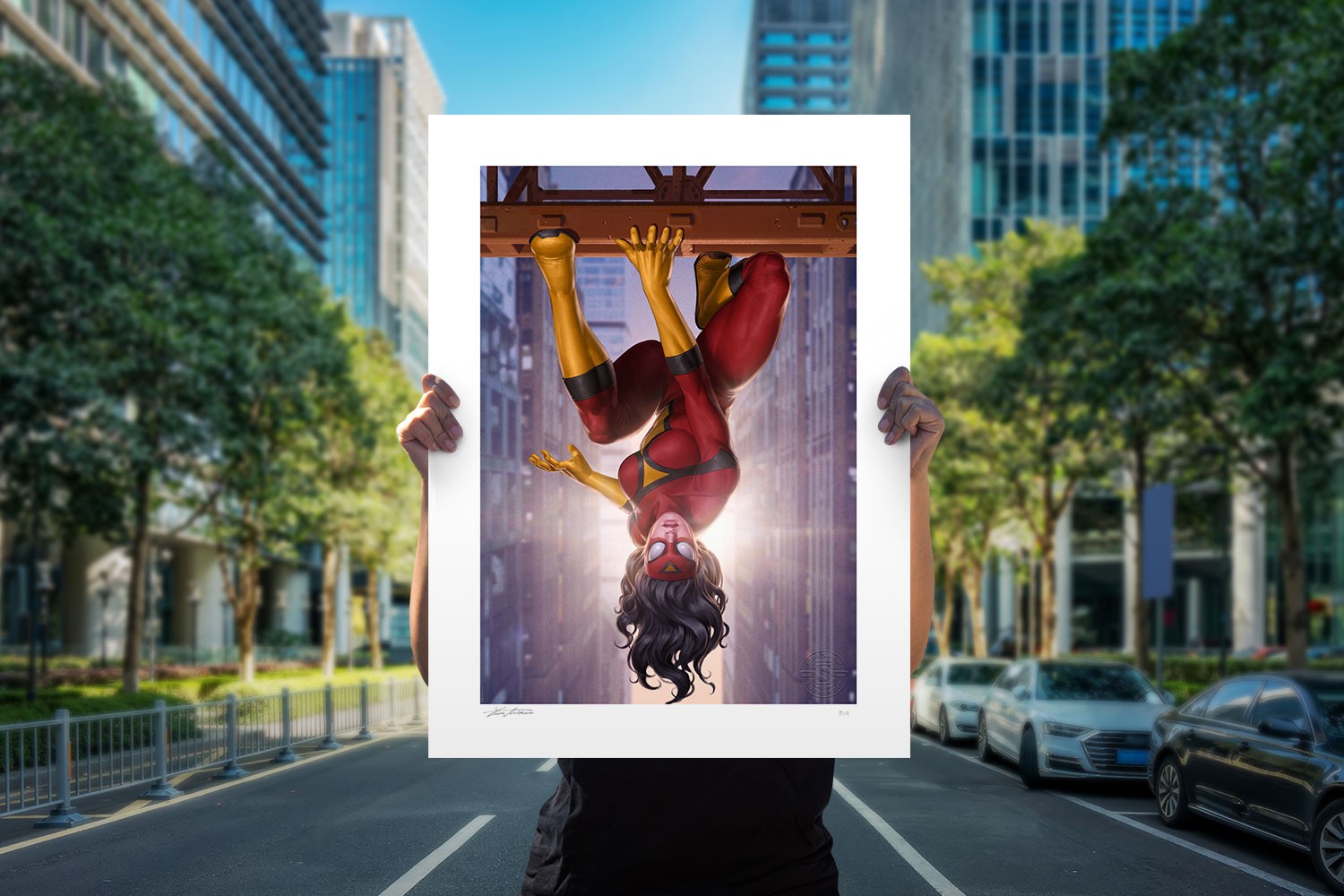 Marvel Spider-Woman Art Print  Exclusive Edition View 1