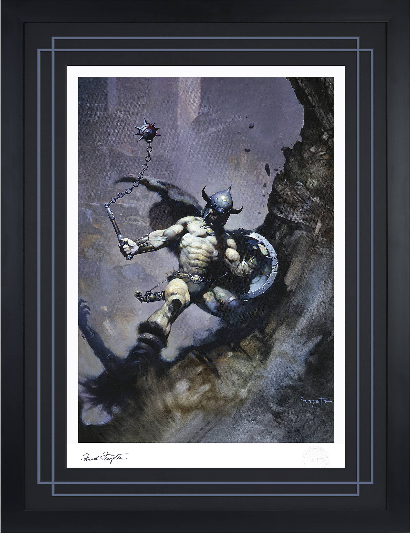 Warrior with Ball and Chain View 2