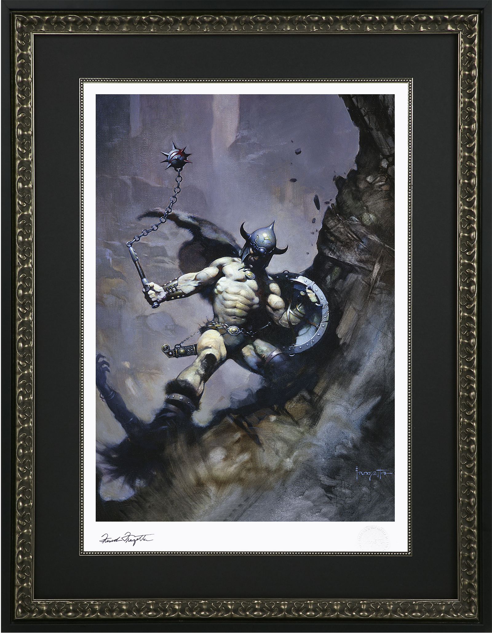 Warrior with Ball and Chain View 2