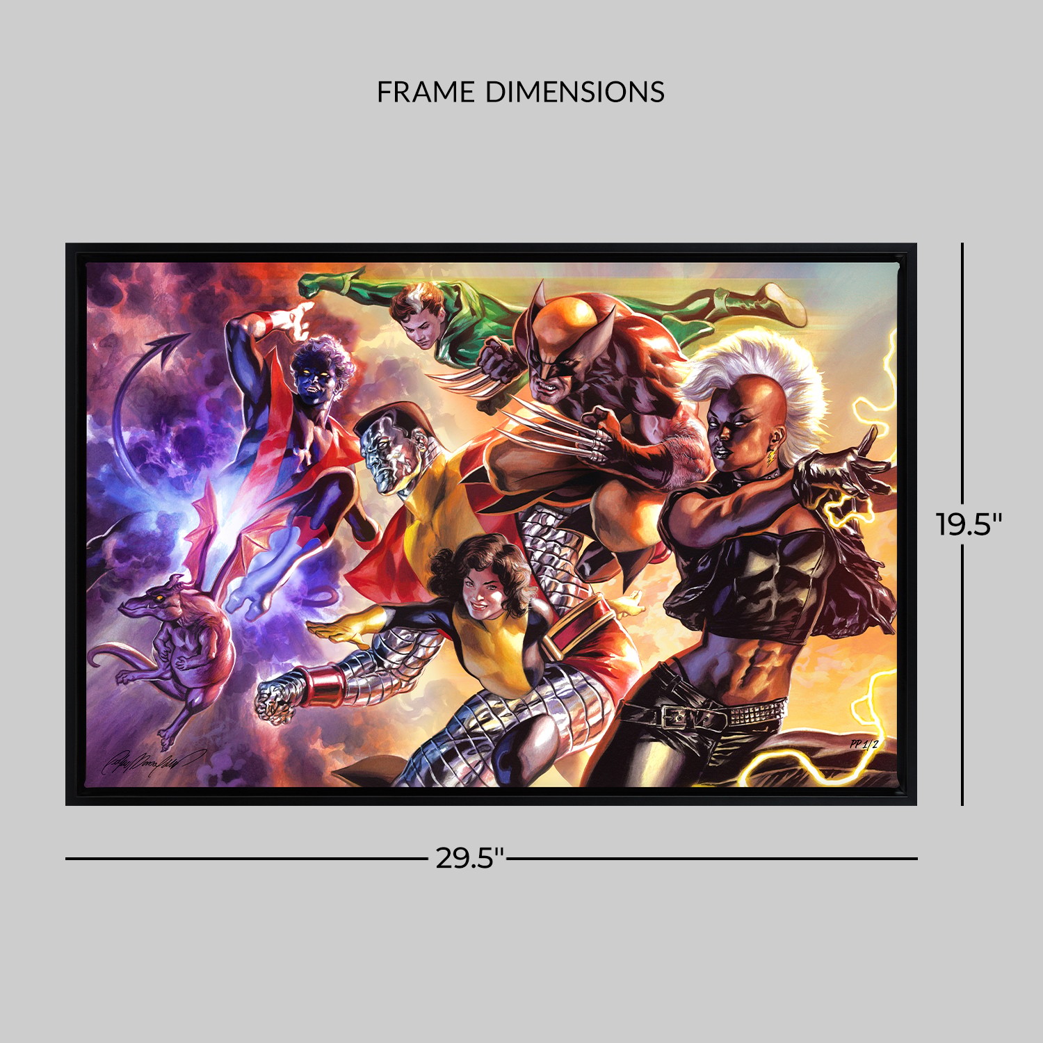 Marvel The X-Men Art Print  Exclusive Edition View 2
