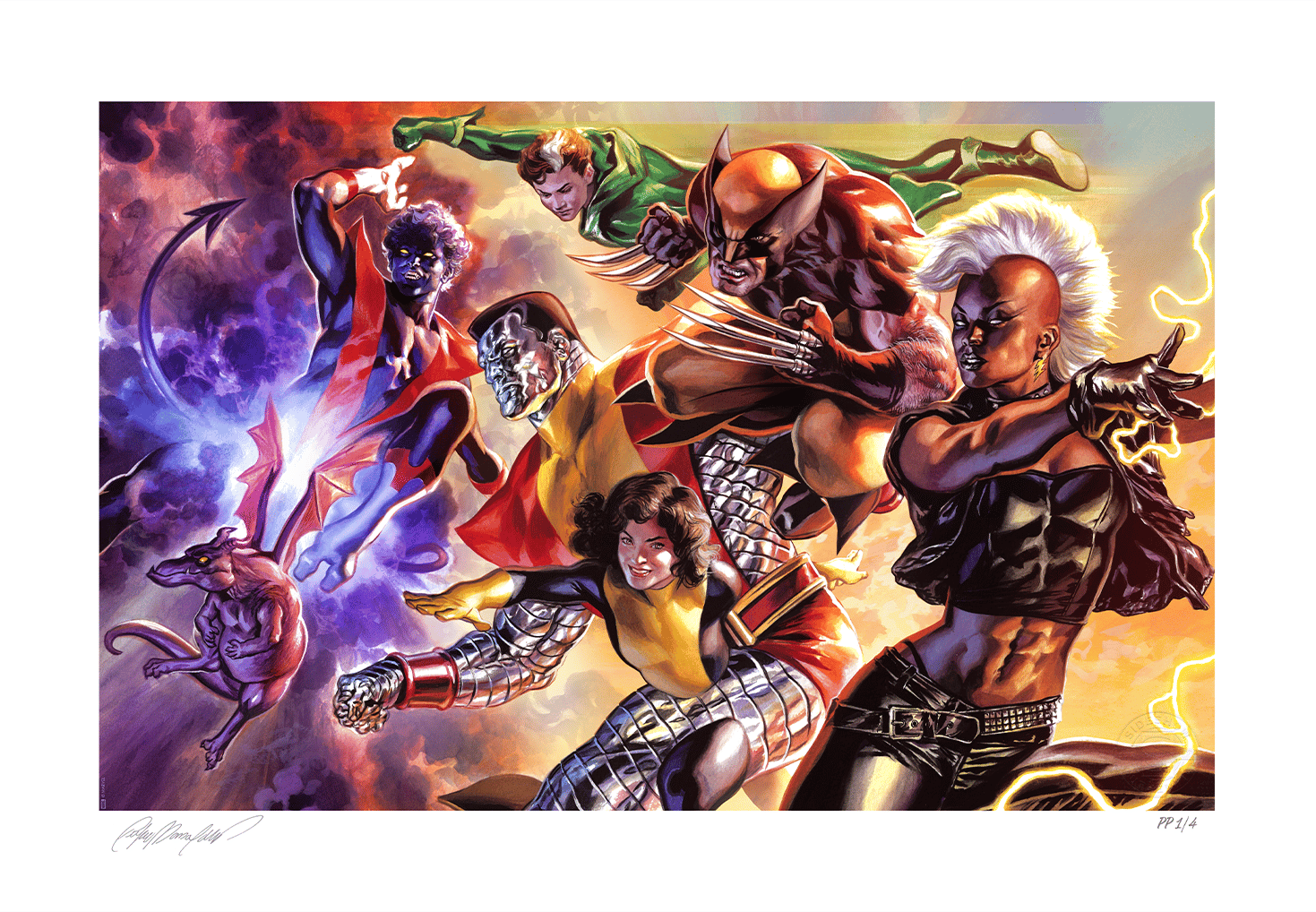 Marvel The X-Men Art Print  Exclusive Edition View 7