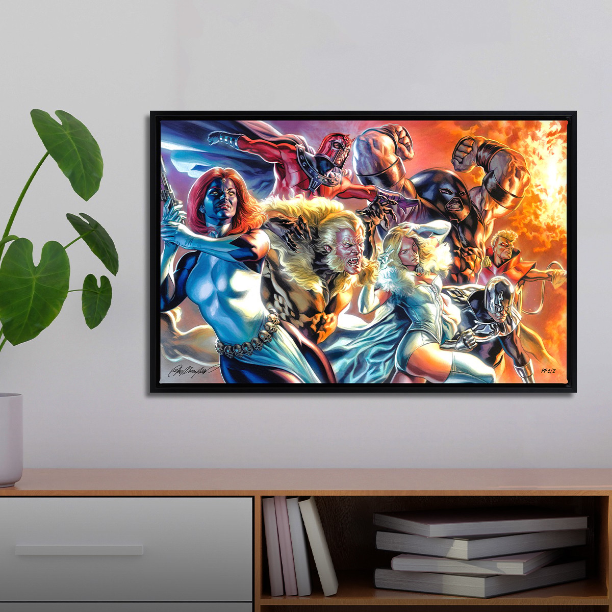 Marvel The Brotherhood of Mutants Art Print  Exclusive Edition View 1