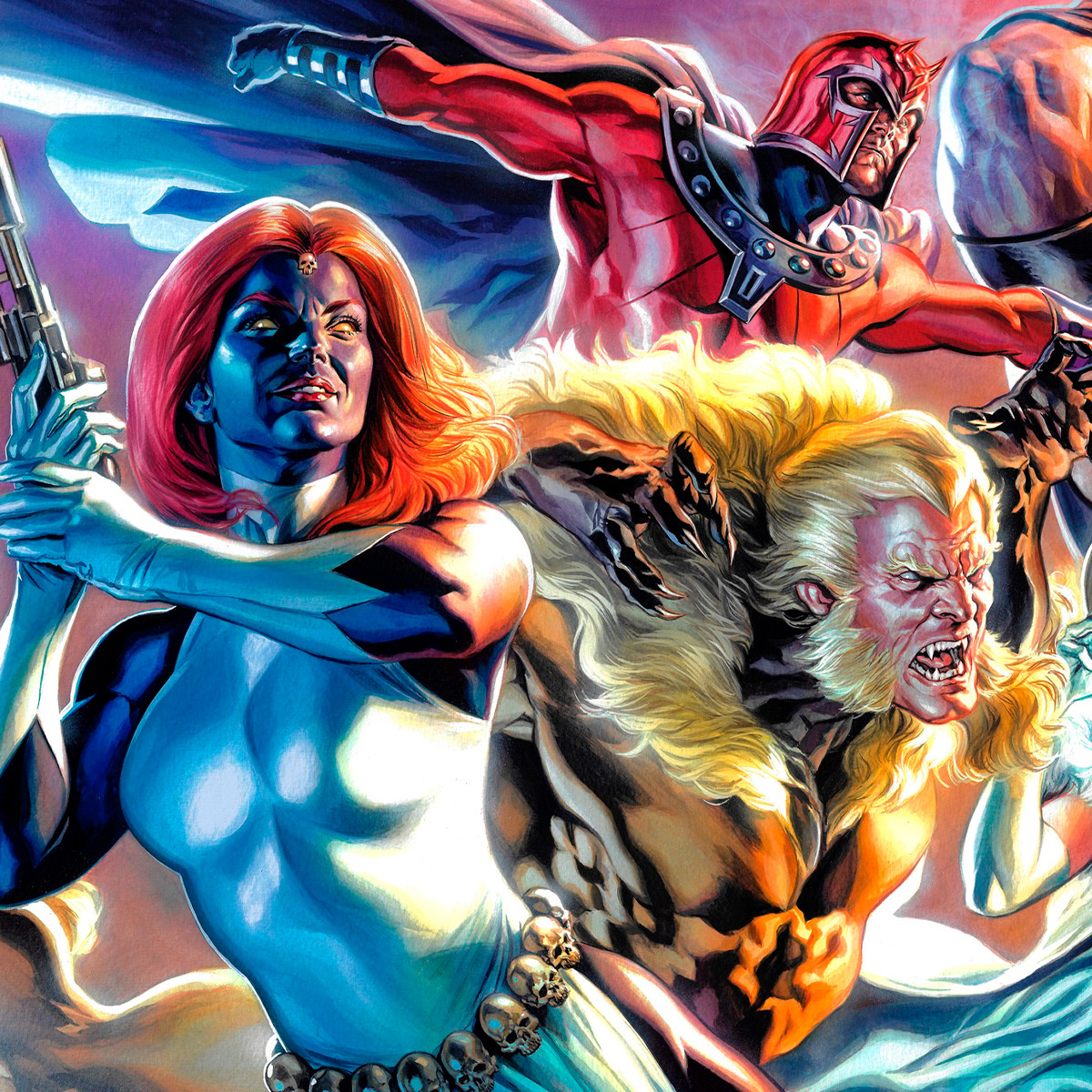 Marvel The Brotherhood of Mutants Art Print  Exclusive Edition View 4