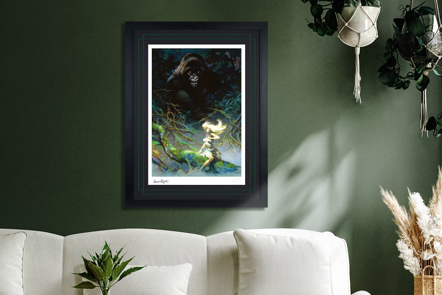 Frank Frazetta Kong Art Print  View 1