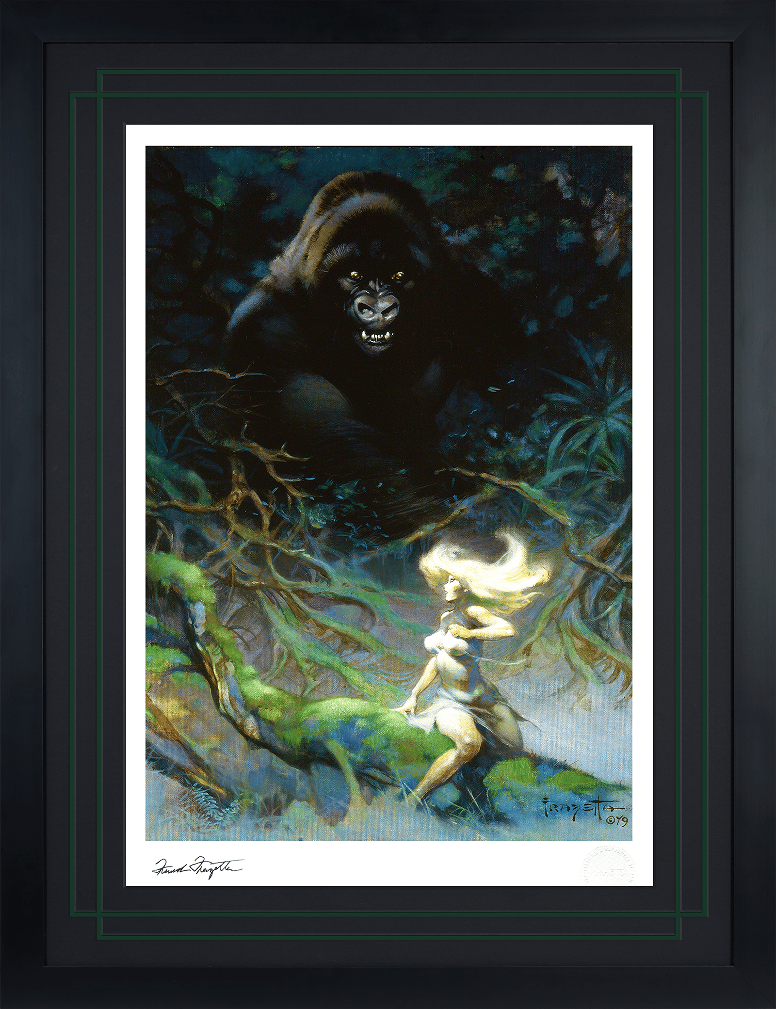 Frank Frazetta Kong Art Print  View 2