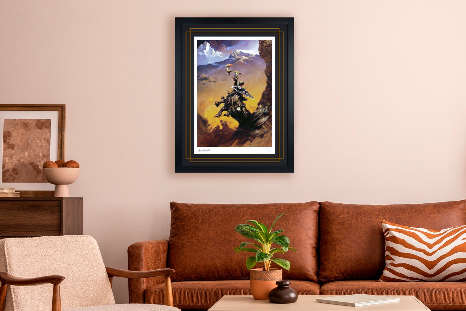 Frank Frazetta Eternal Champion Art Print  View 1