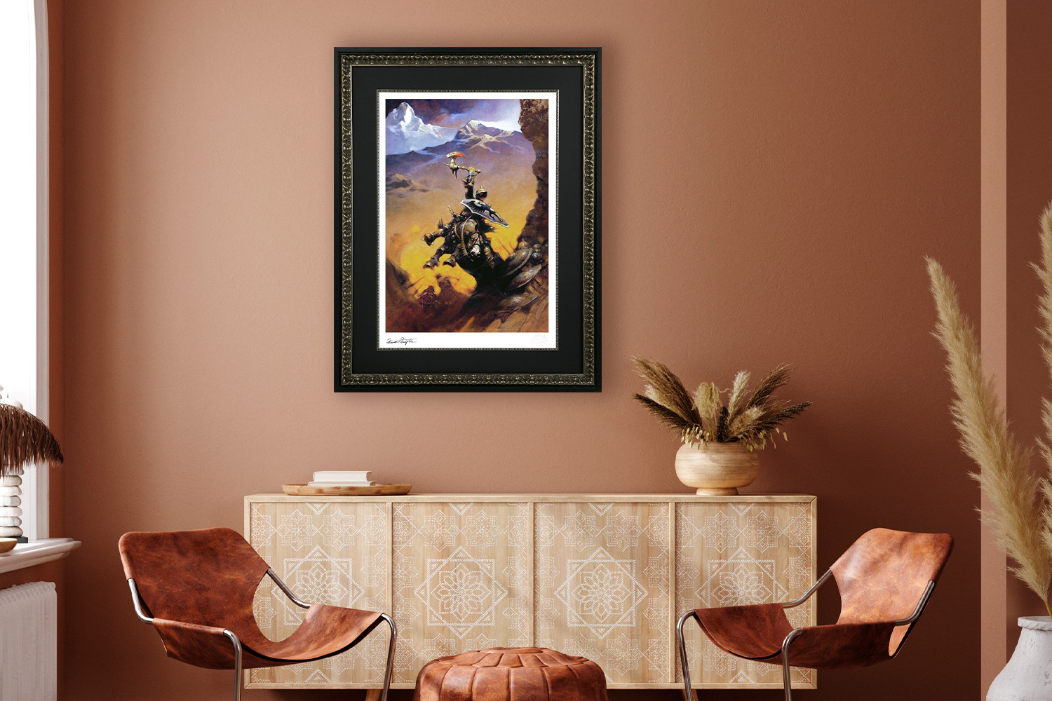Frank Frazetta Eternal Champion Art Print  View 1