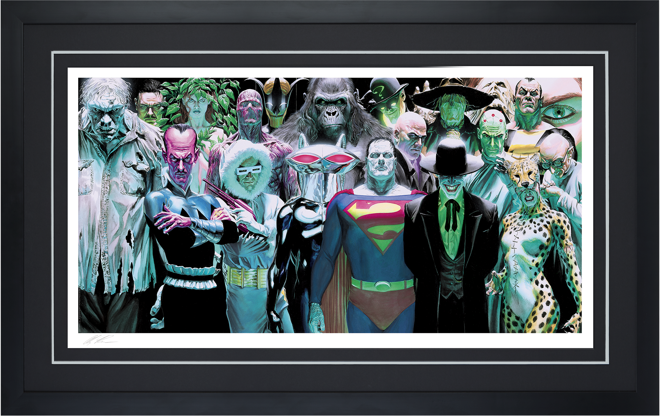 Infinitely Evil Fine Art Lithograph by Alex Ross | Sideshow Collectibles