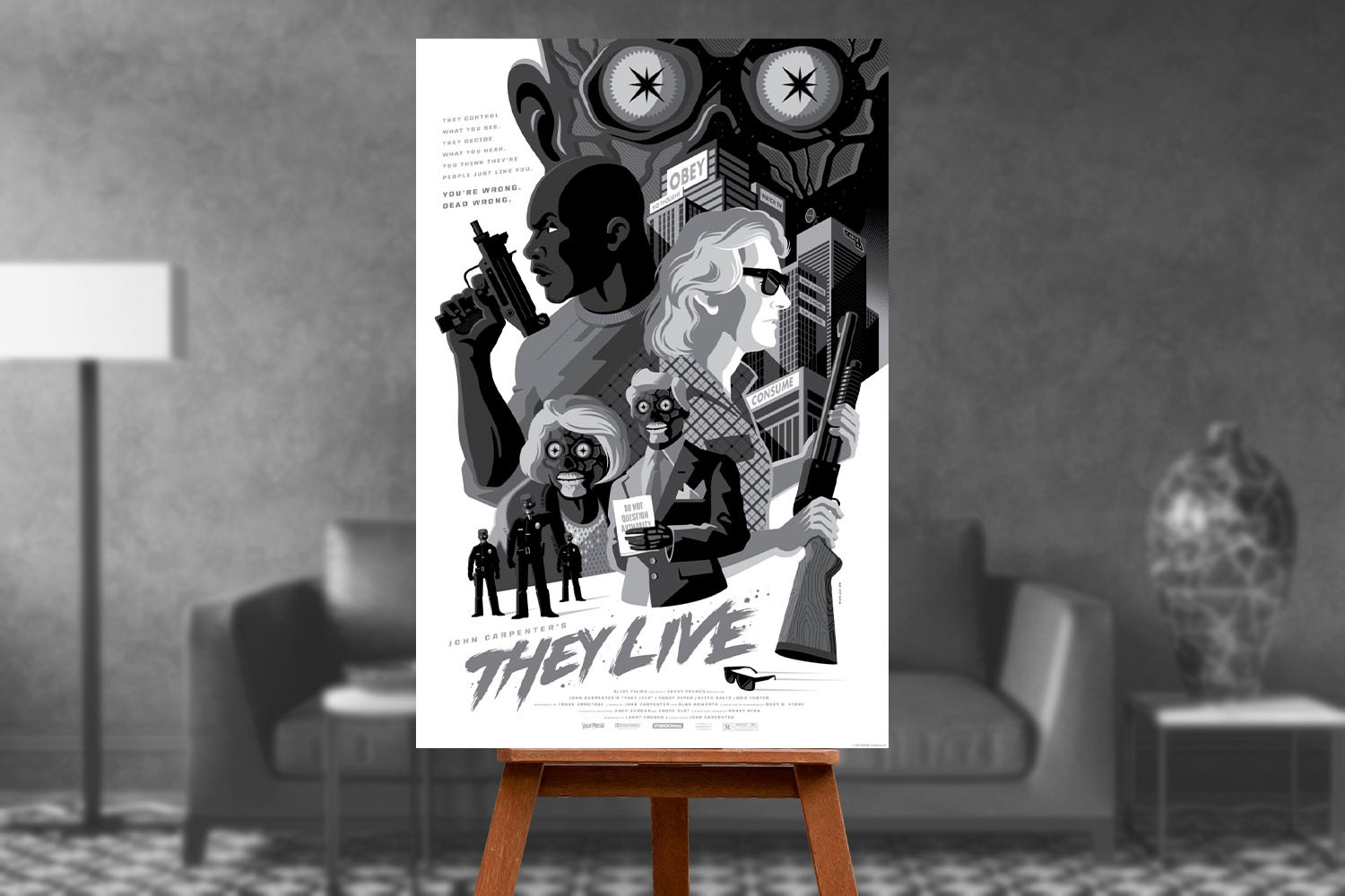 John Carpenter's They Live Variant