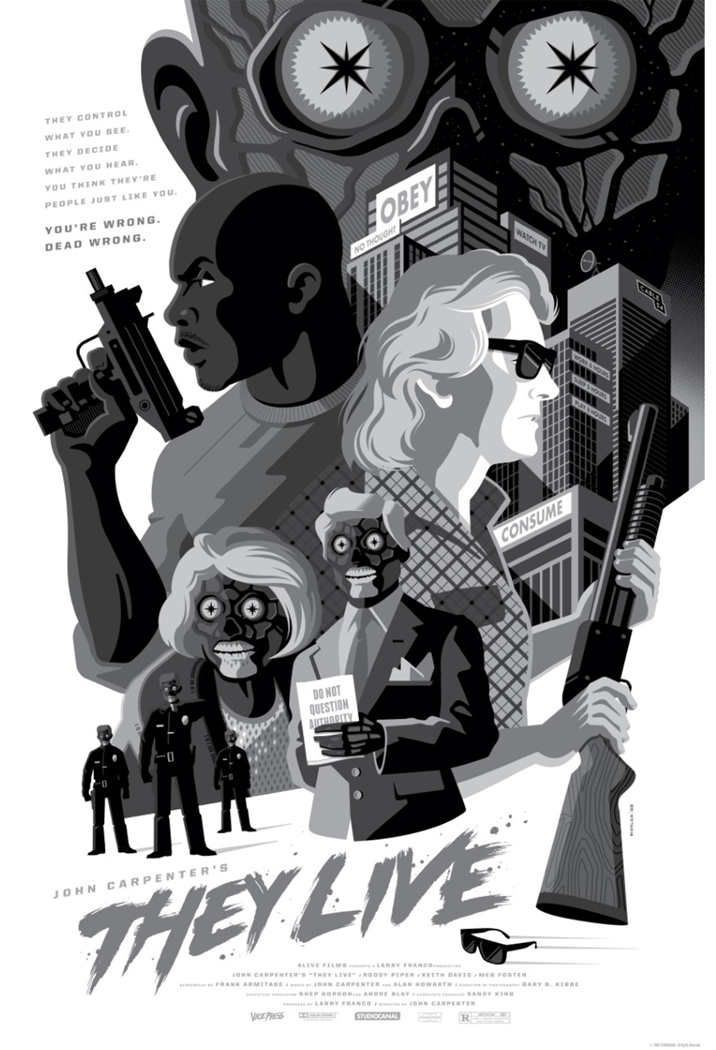 John Carpenter's They Live Variant