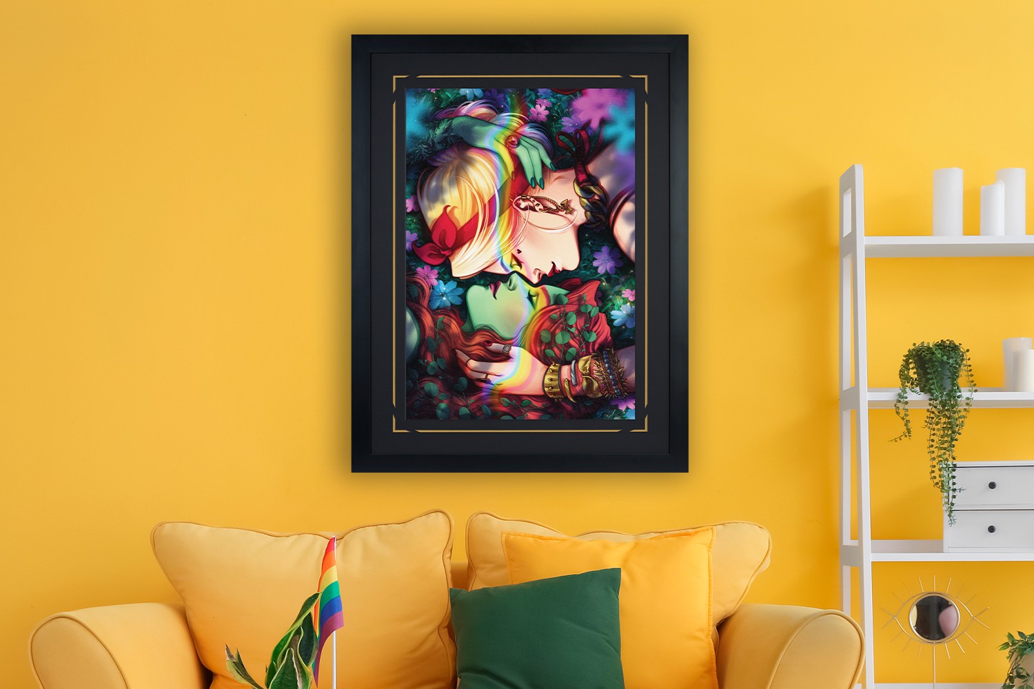 DC Comics Harley & Ivy Art Print  Exclusive Edition View 1