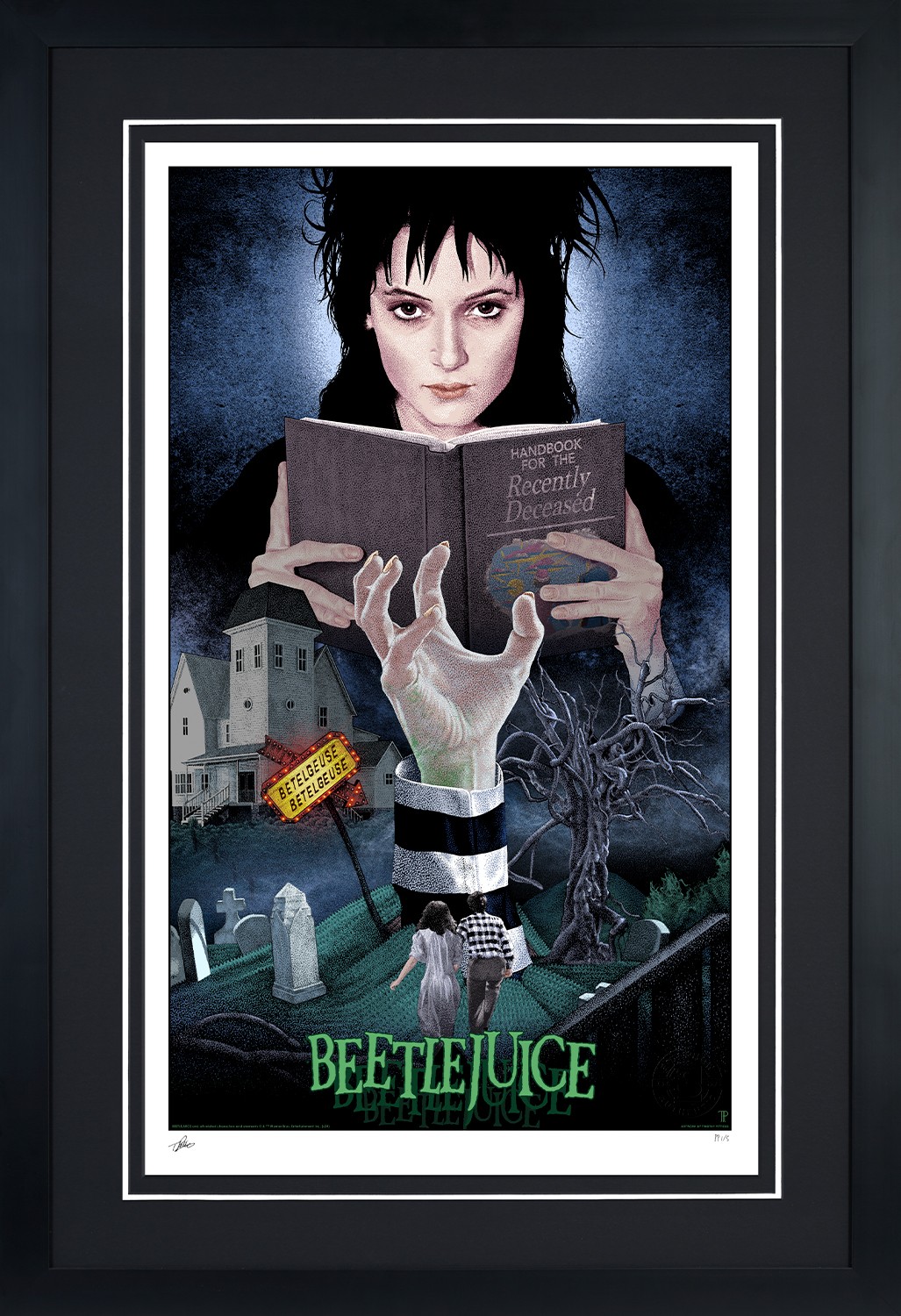 Beetlejuice Beetlejuice, Beetlejuice, Beetlejuice! Art Print  Exclusive Edition View 6