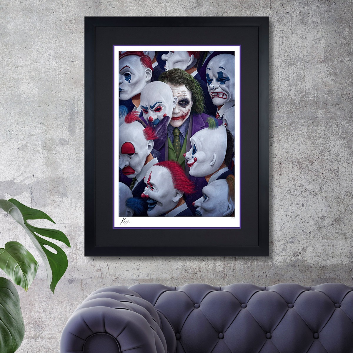 DC Comics Agent of Chaos Art Print  Exclusive Edition View 1