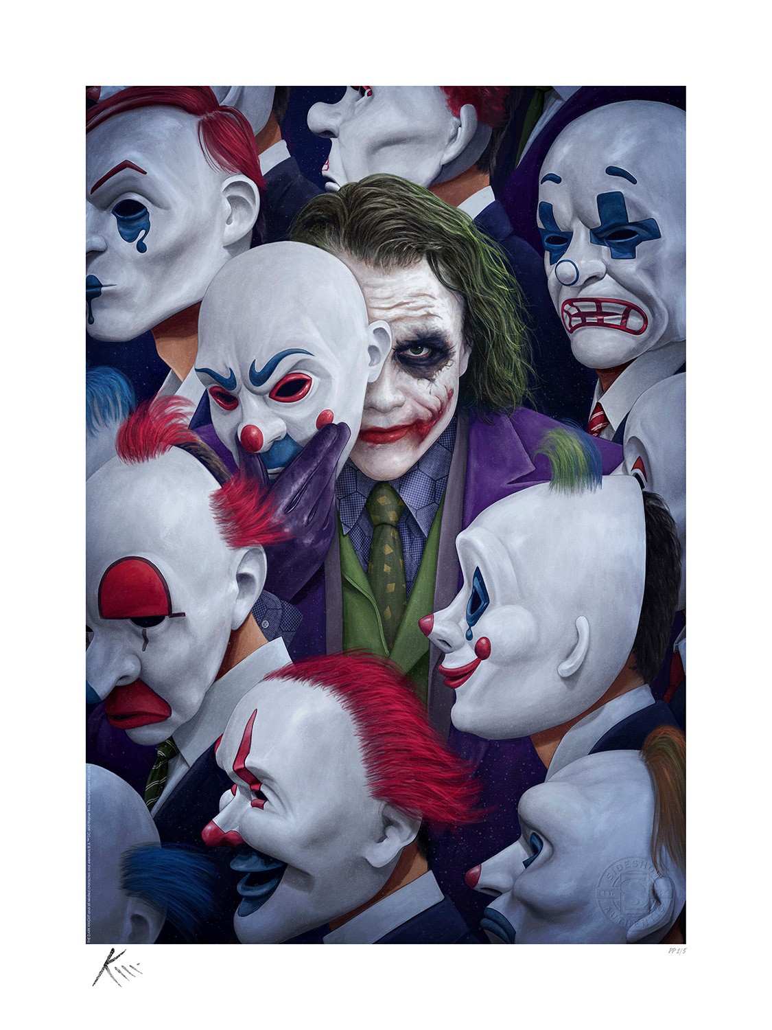 DC Comics Agent of Chaos Art Print  Exclusive Edition View 5