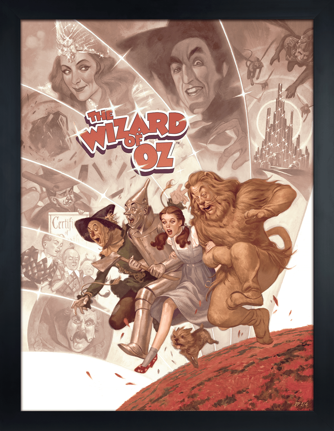 The Wizard of Oz The Wizard of Oz (No Place Like Home Variant) Movie Poster  View 7