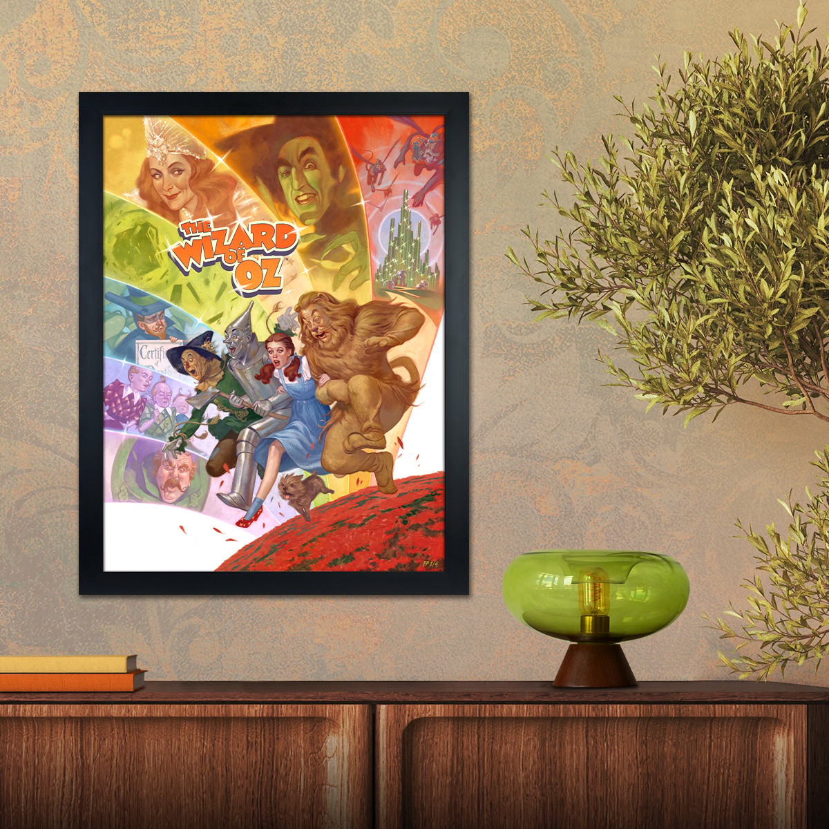 The Wizard of Oz The Wizard of Oz (Over the Rainbow) Movie Poster  Exclusive Edition View 1