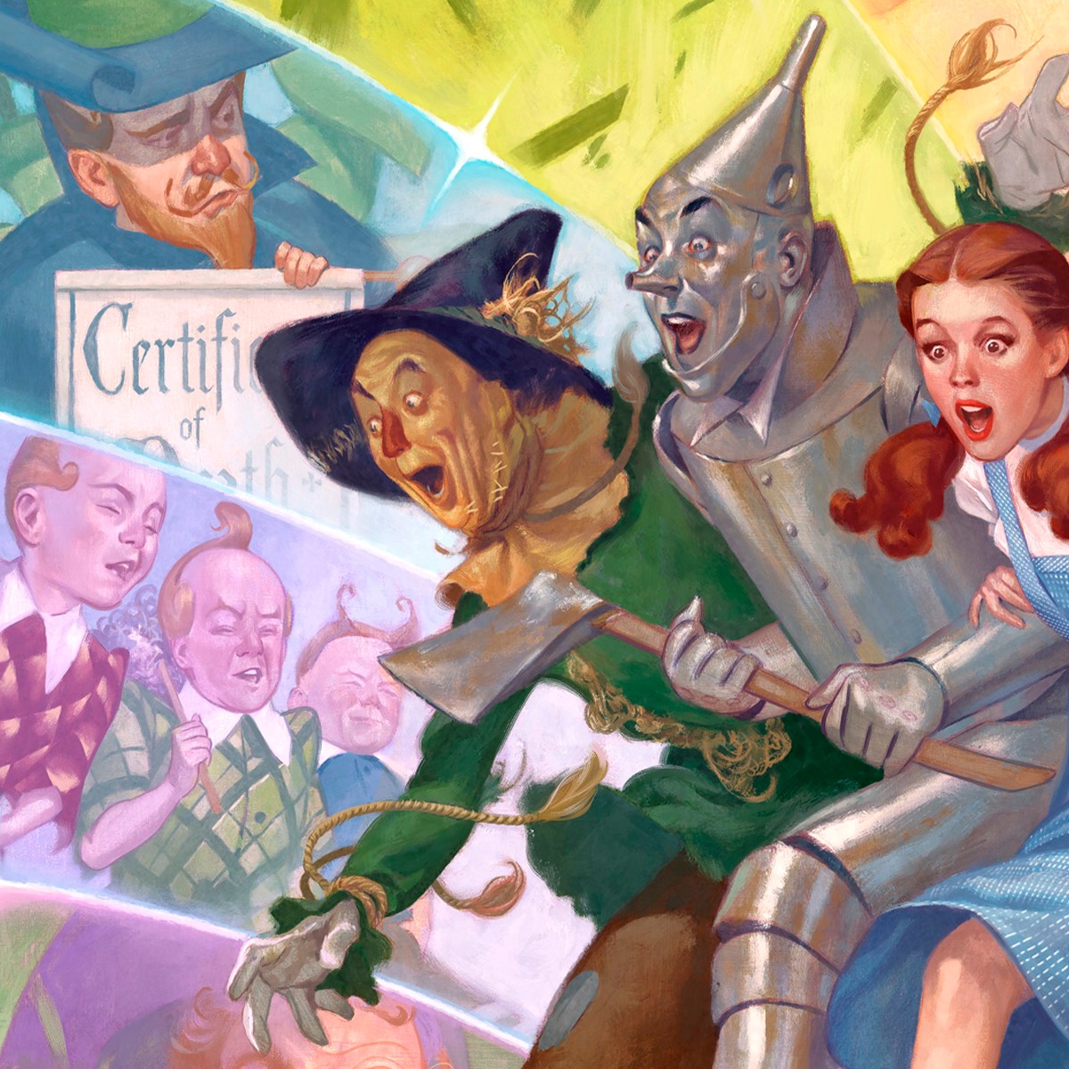 The Wizard of Oz The Wizard of Oz (Over the Rainbow) Movie Poster  Exclusive Edition View 5