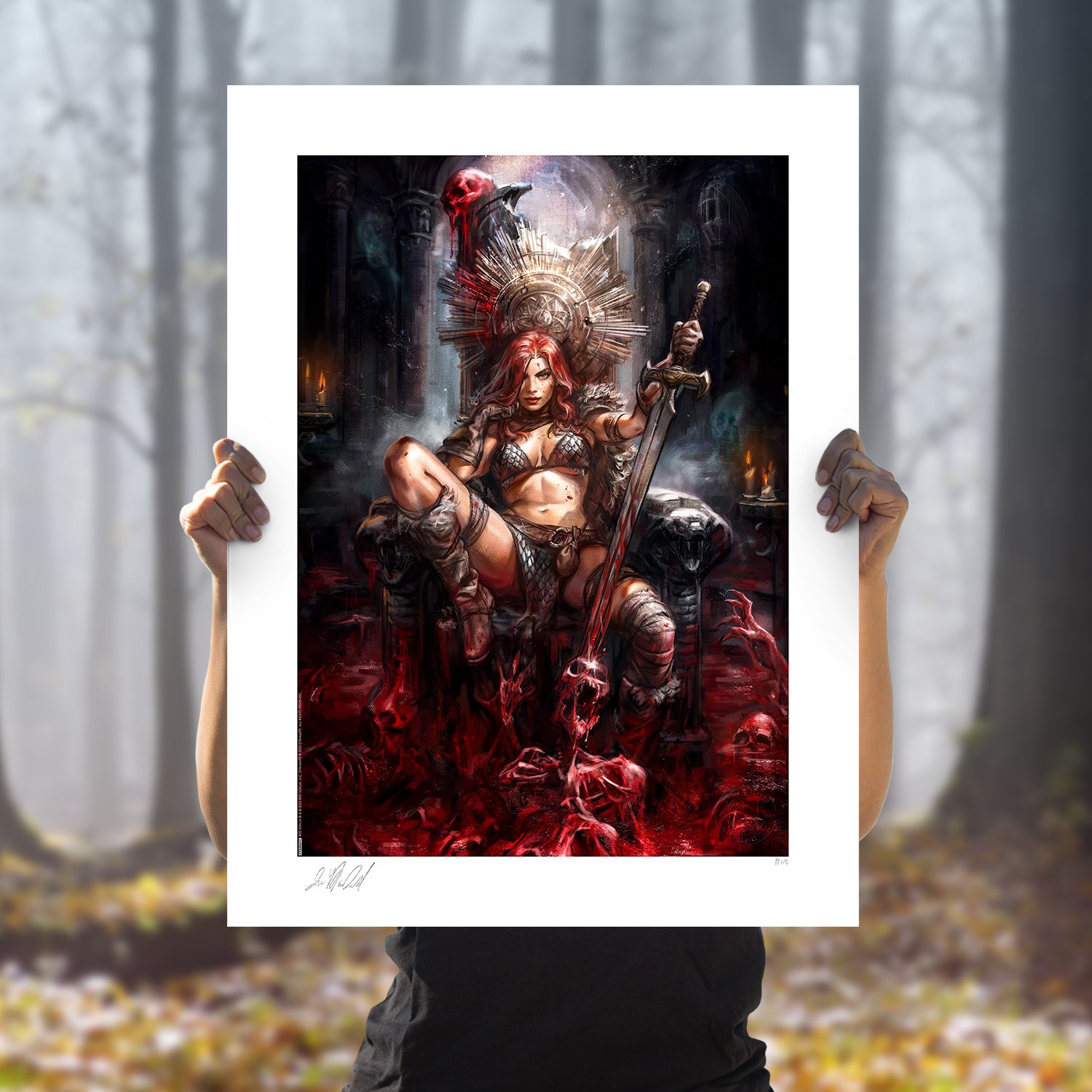Dynamite Red Sonja: Long Live the Queen Art Print  View 1