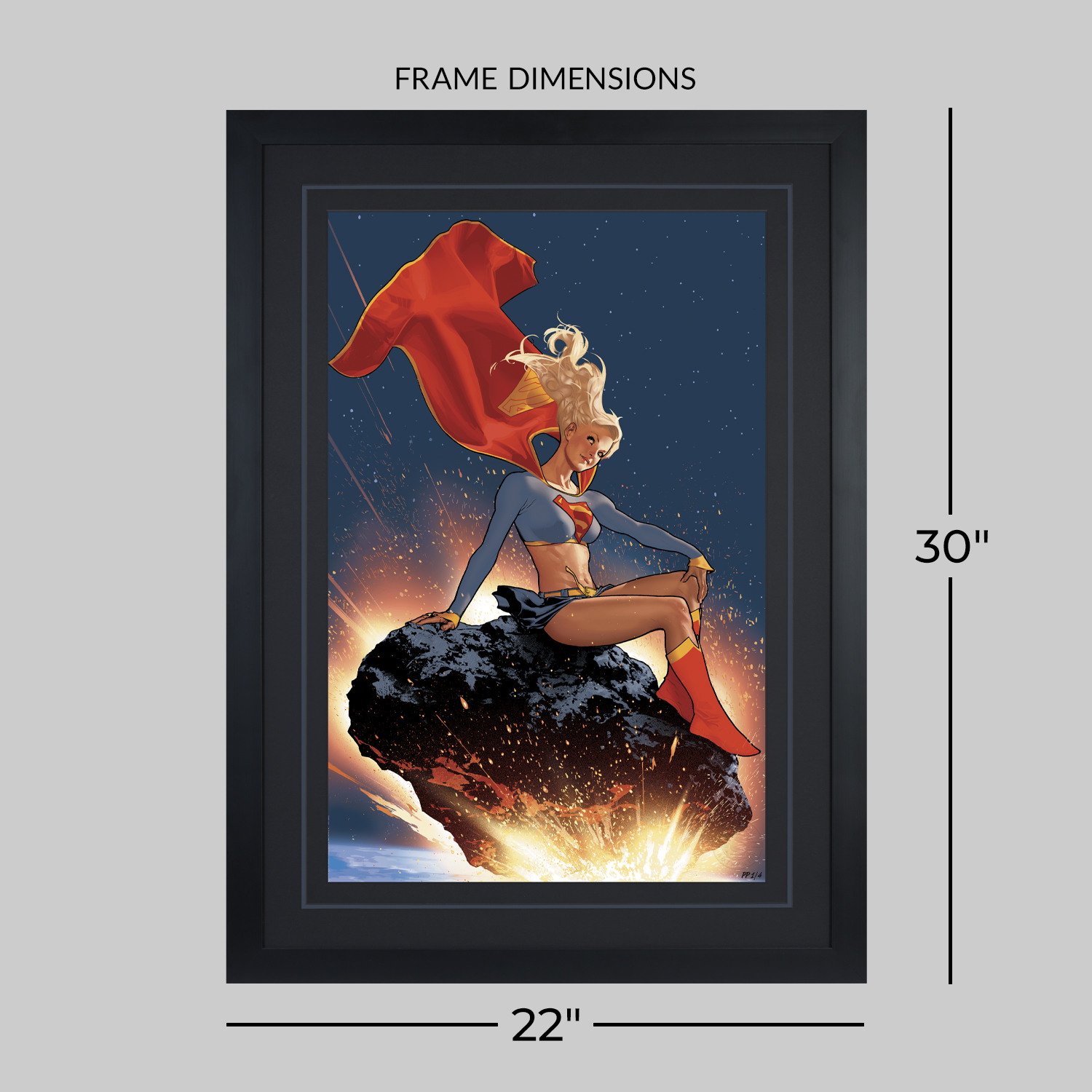 DC Comics Supergirl Art Print  Exclusive Edition View 2