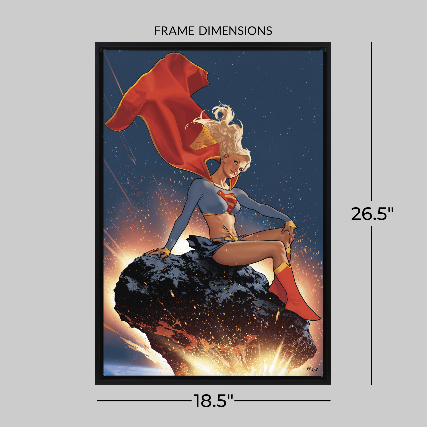 DC Comics Supergirl Art Print  Exclusive Edition View 2